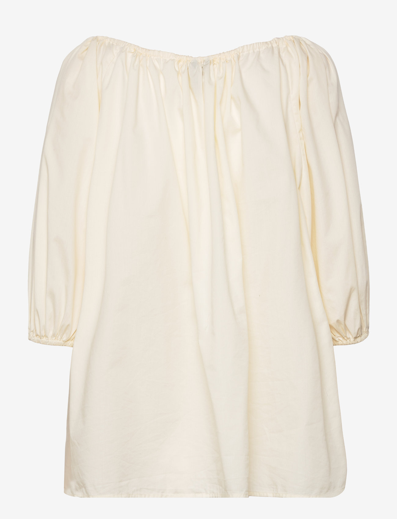 Gant - GATHERED BLOUSE - langærmede bluser - cream - 2