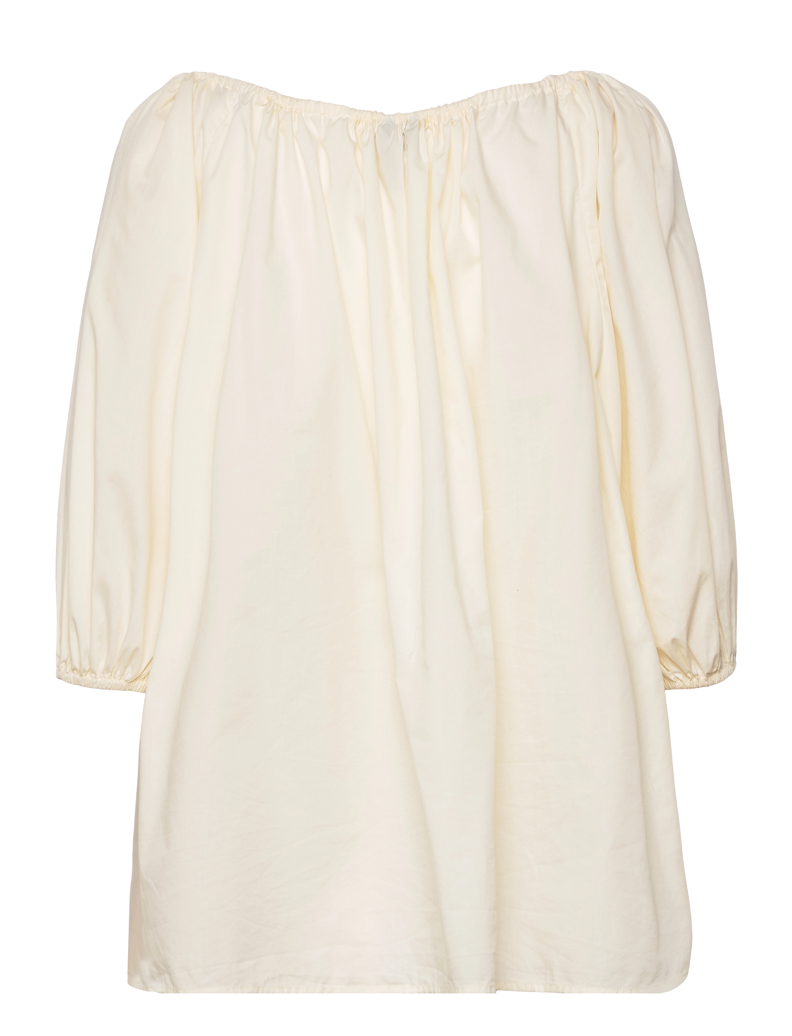 Gant - GATHERED BLOUSE - langärmelige blusen - cream - 2