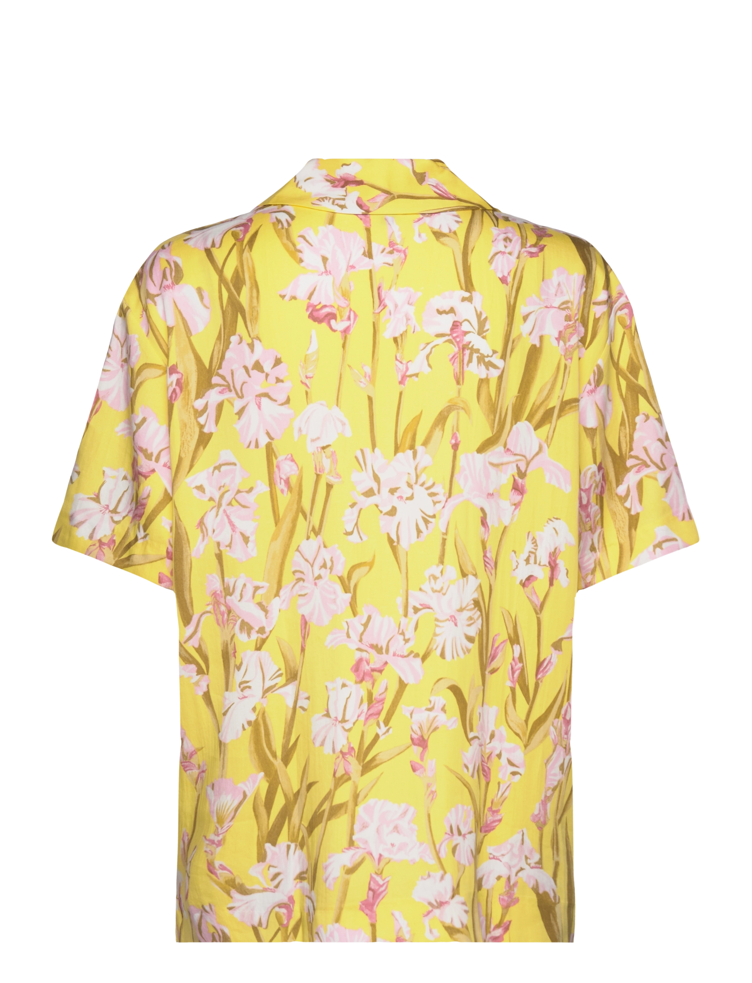 GANT - REL IRIS PRINT SS PYJAMA SHIRT - canary yellow - 1