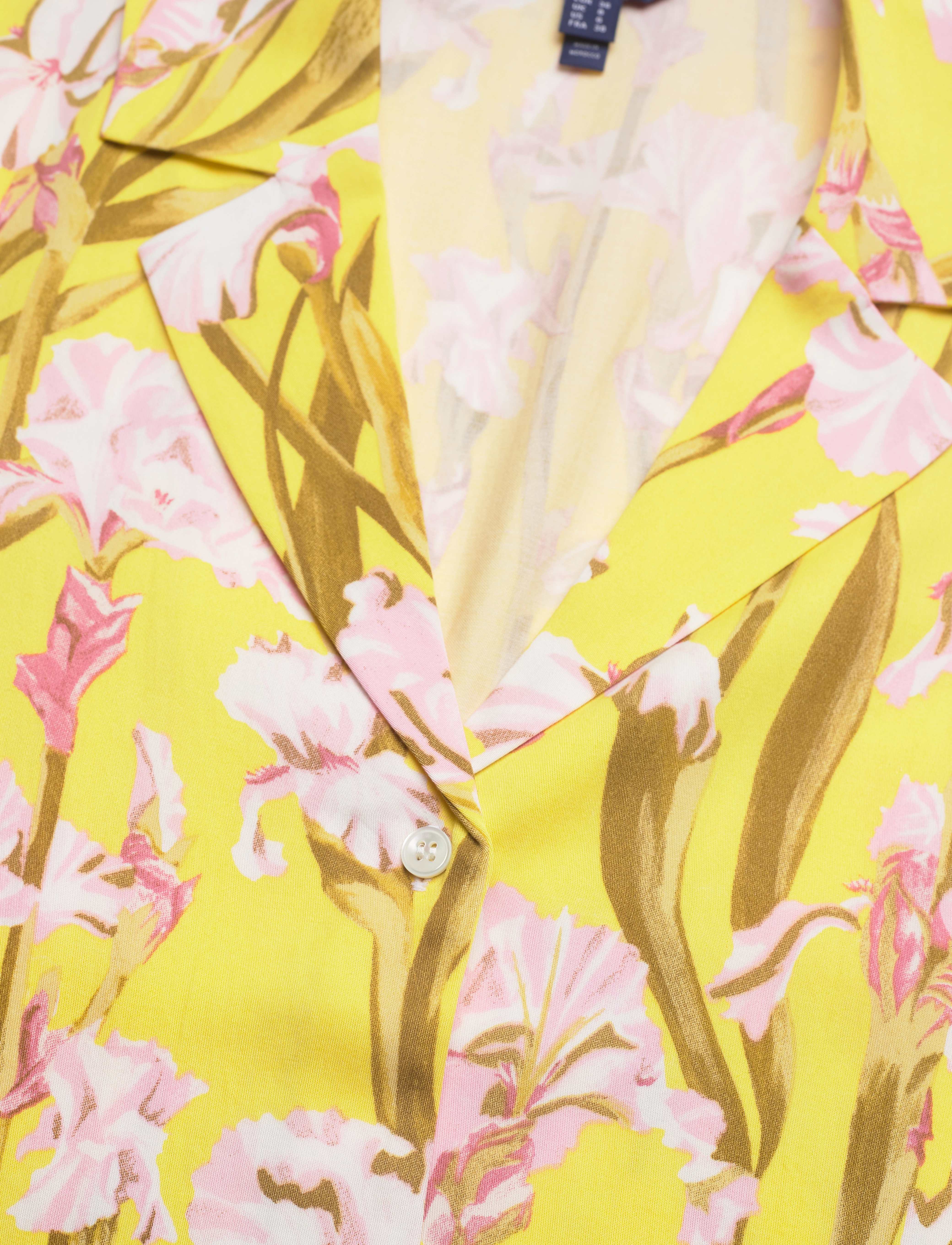 GANT - REL IRIS PRINT SS PYJAMA SHIRT - canary yellow - 2