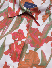 GANT - REGULAR IRIS PRINT COT VOILE SHIRT - overhemden met lange mouwen - eggshell - 2
