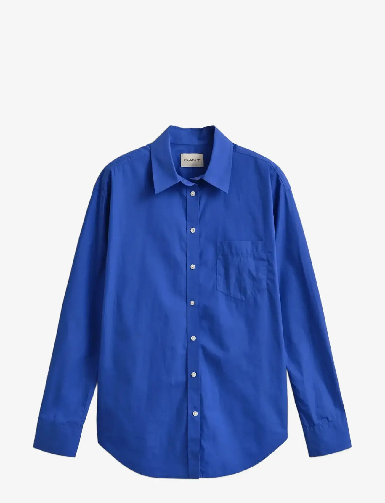 Gant - REL CLASSIC POPLIN SHIRT - langærmede skjorter - royal blue - 1