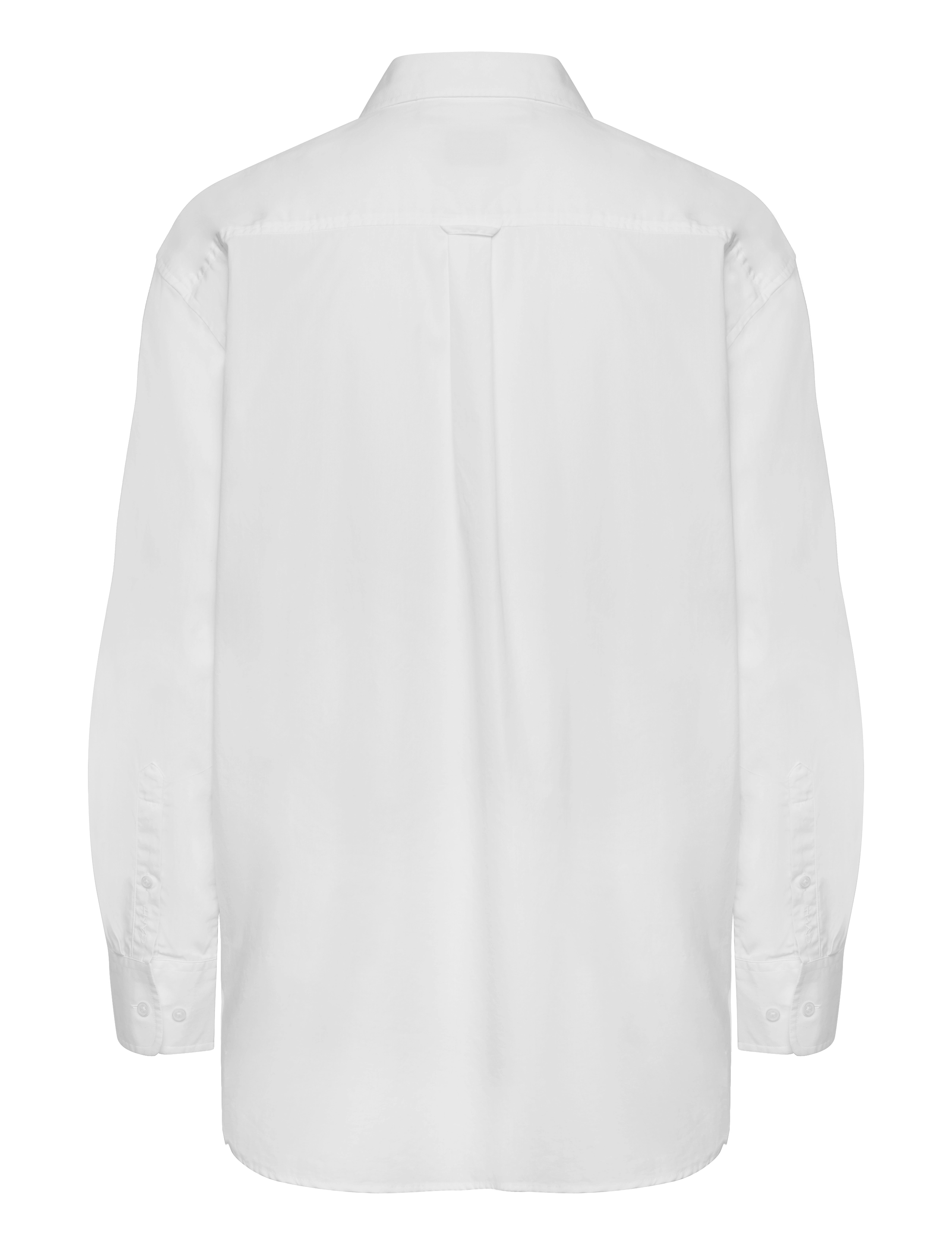 Gant - REL CLASSIC POPLIN SHIRT - koszule z długimi rękawami - white - 2