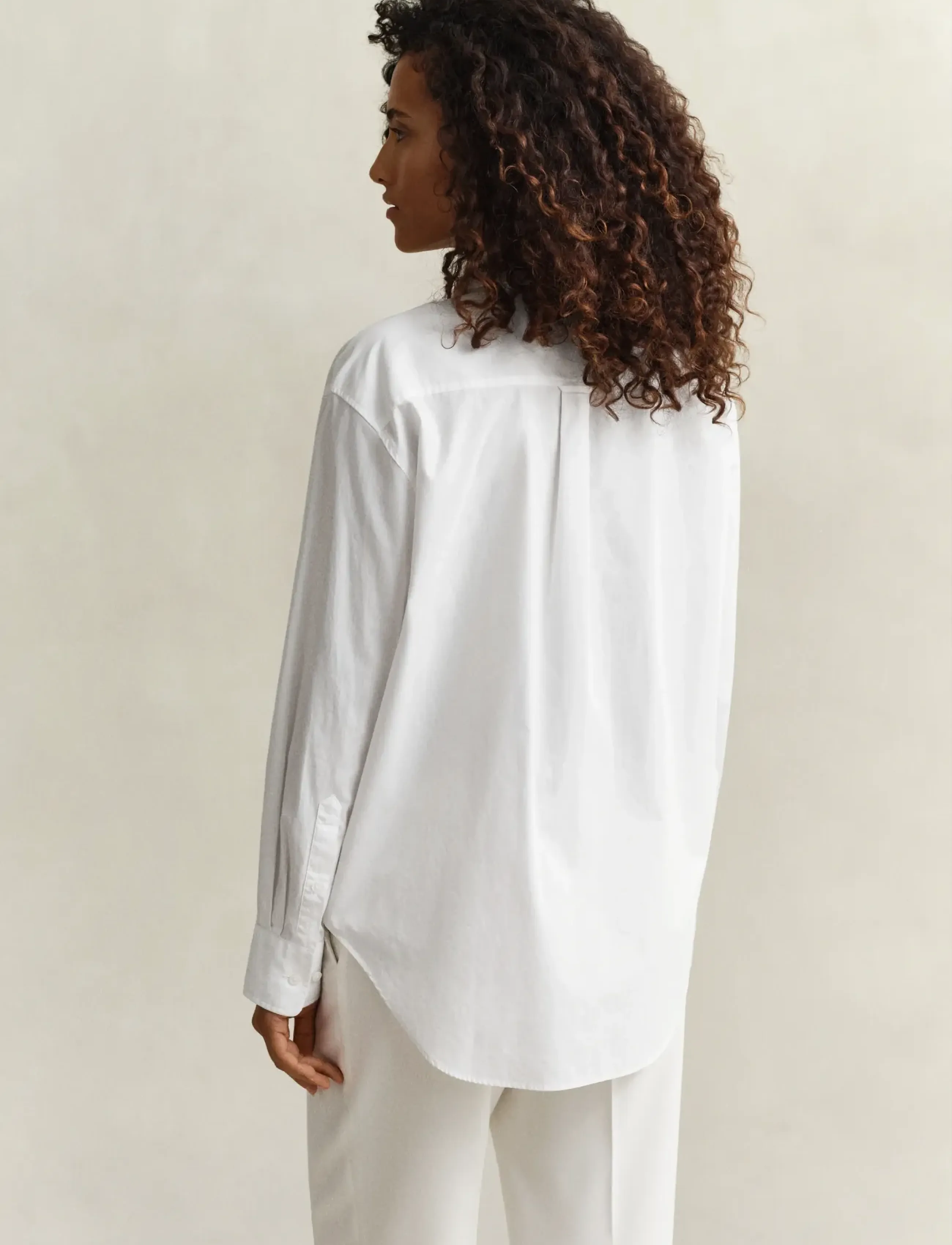 Gant - REL CLASSIC POPLIN SHIRT - koszule z długimi rękawami - white - 3