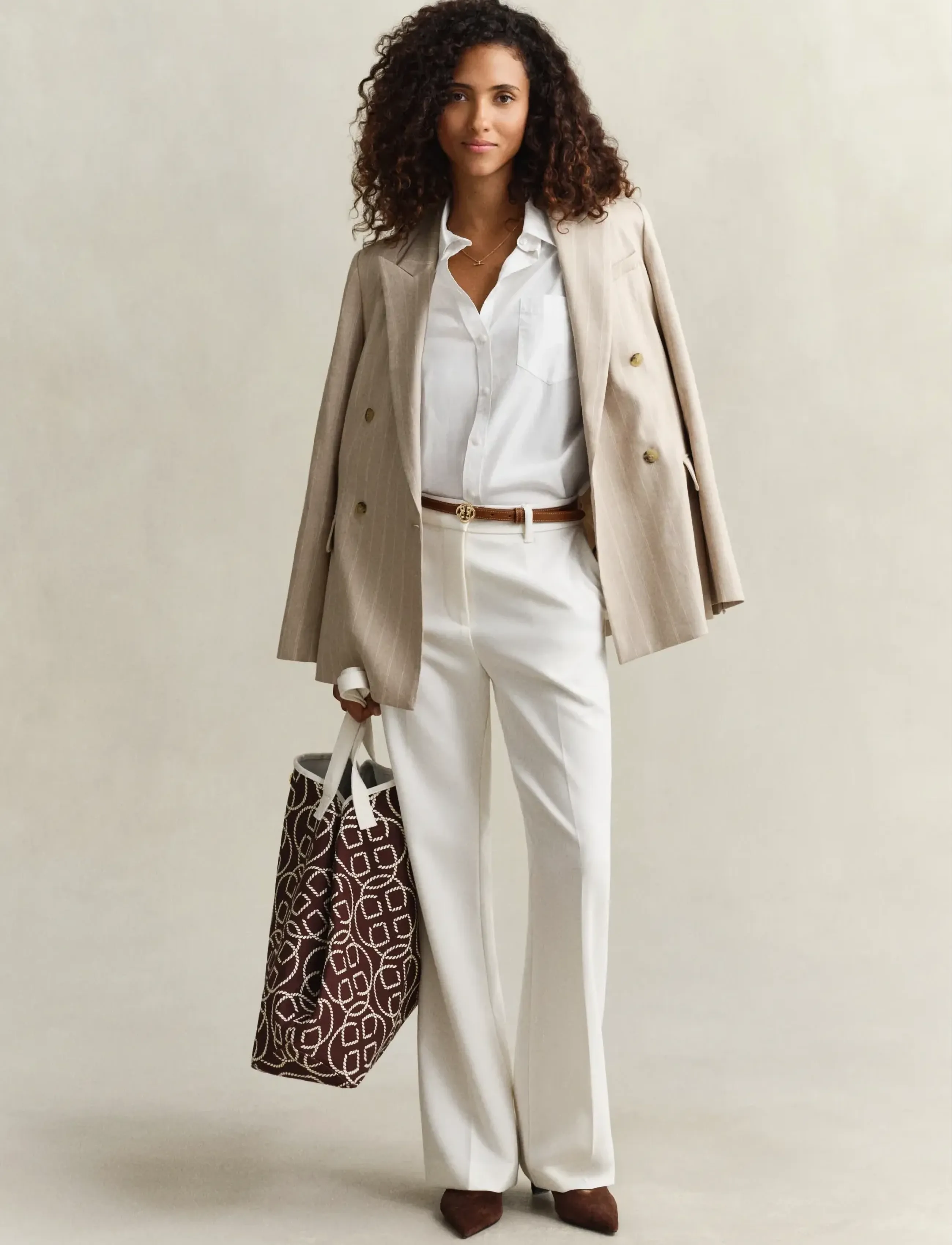 Gant - REL CLASSIC POPLIN SHIRT - koszule z długimi rękawami - white - 5