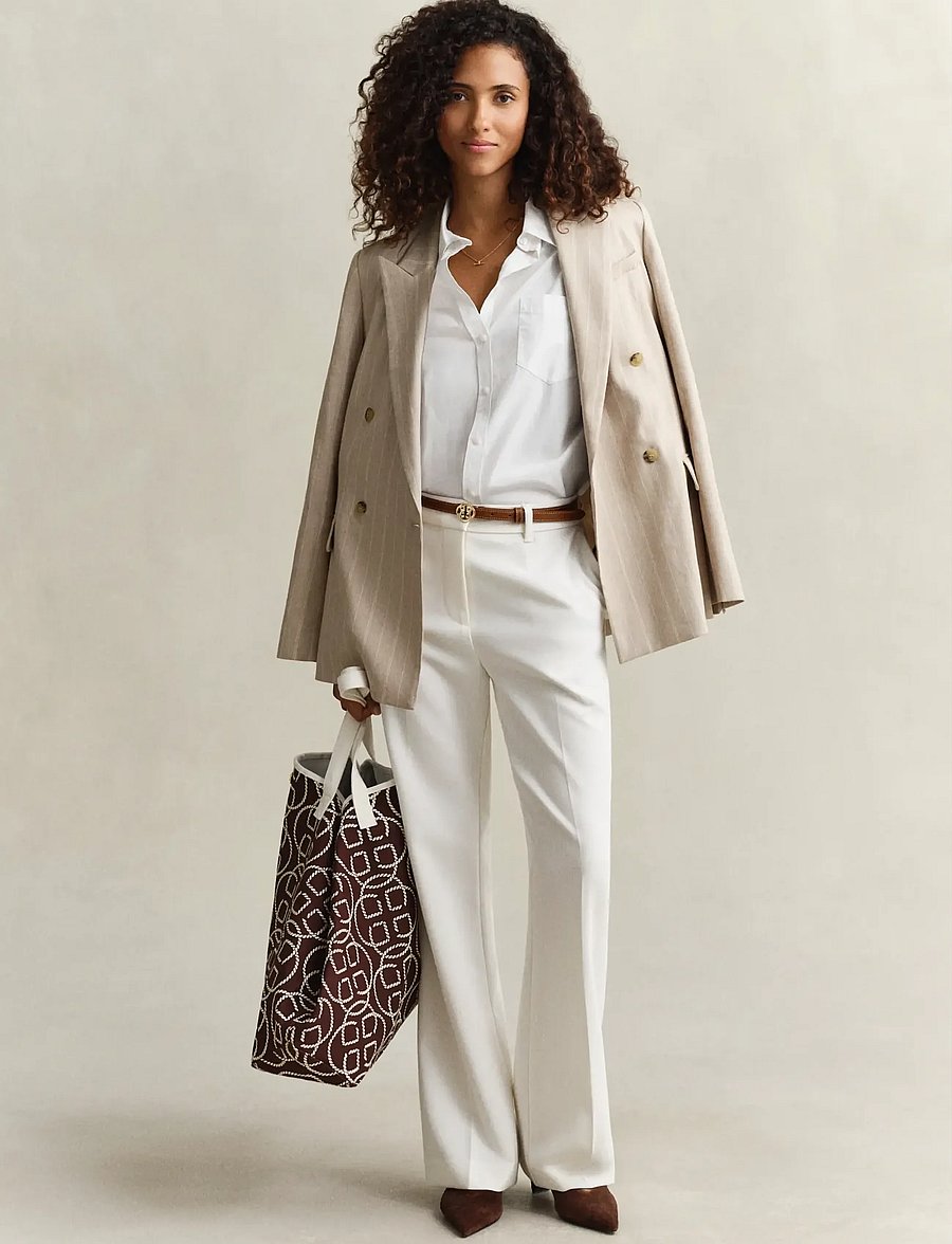 Gant - REL CLASSIC POPLIN SHIRT - koszule z długimi rękawami - white - 5