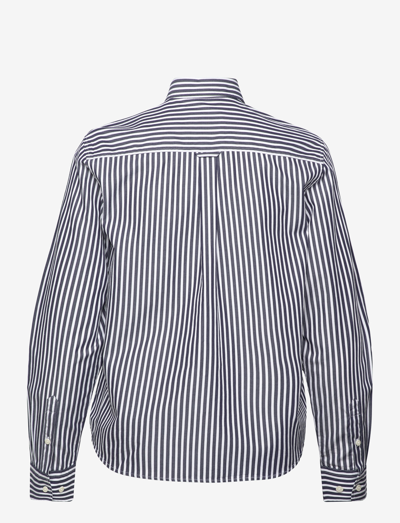 GANT - REG CLASSIC POPLIN STRIPED SHIRT - langærmede skjorter - classic blue - 2