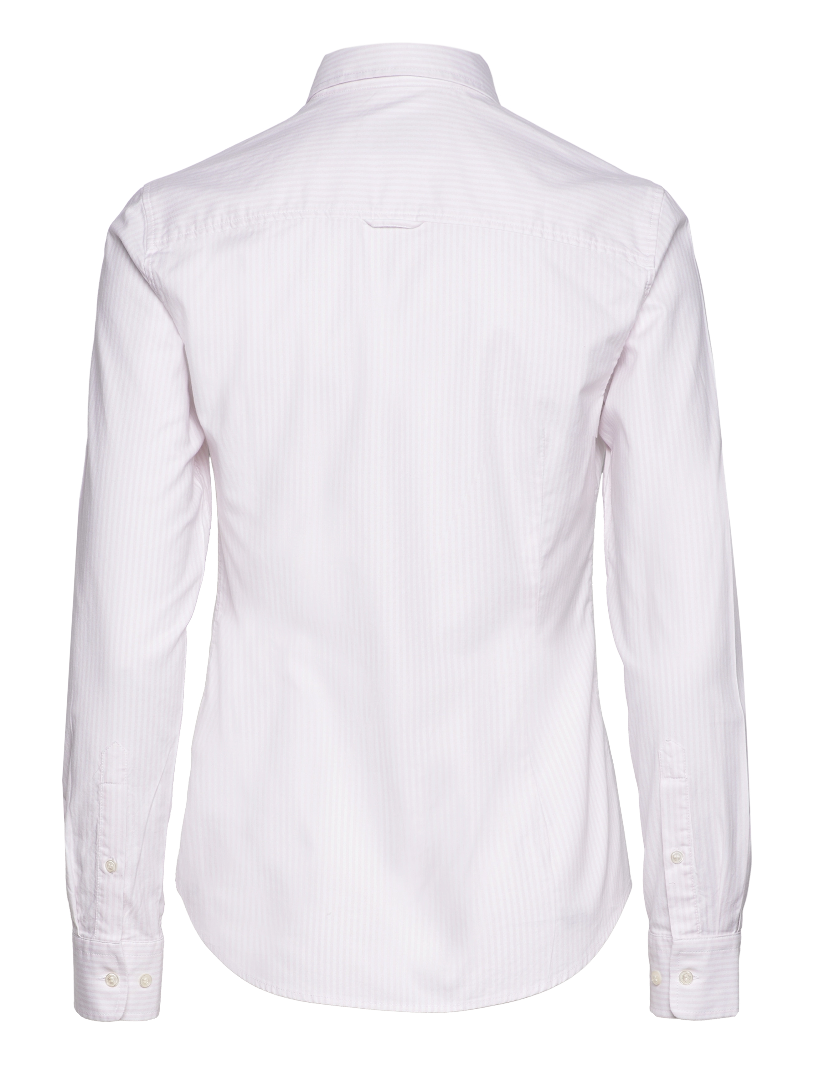 GANT - SLIM STRETCH OXFORD STRIPED SHIRT - light pink - 1