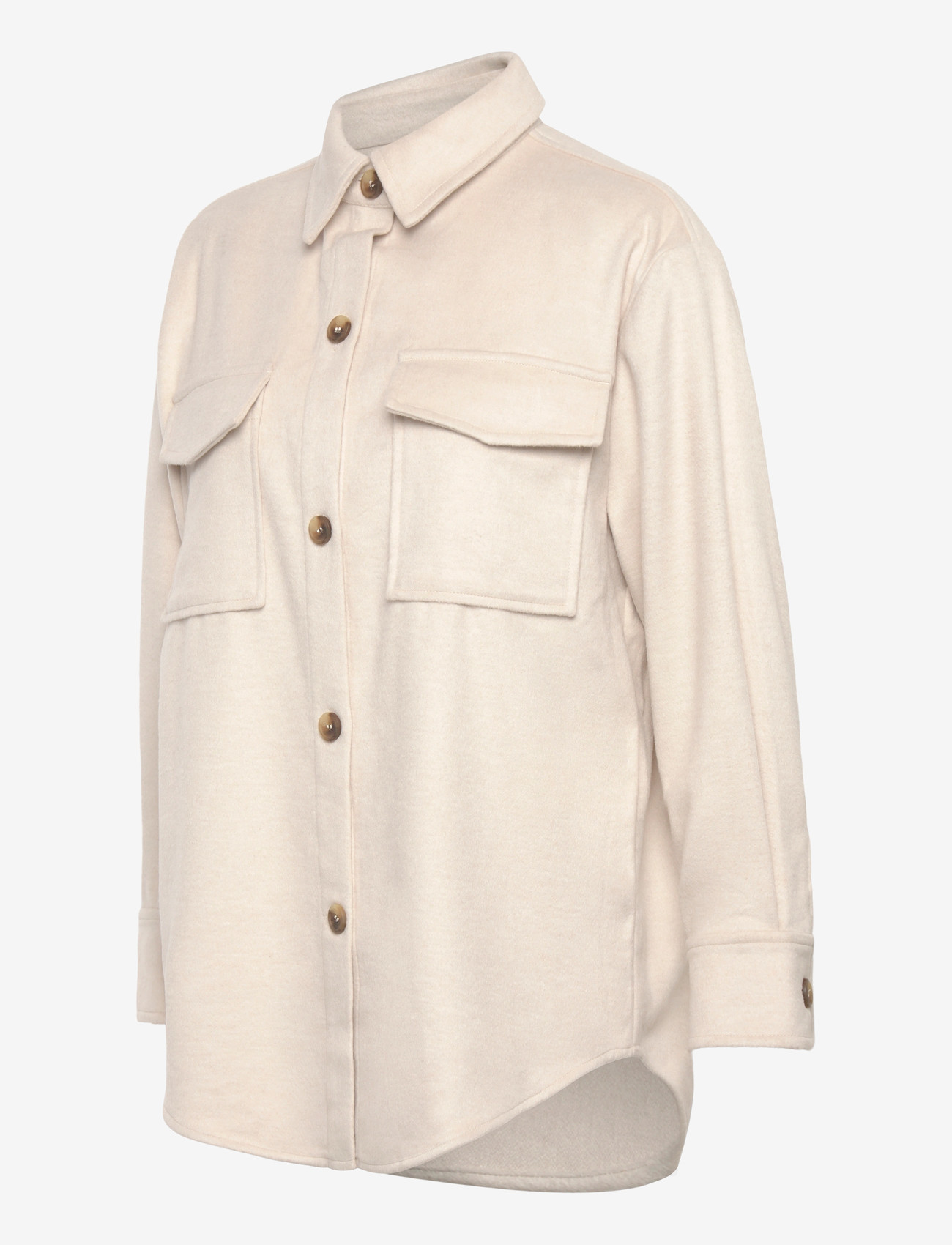 GANT - REL OVER SHIRT - mode trends - soft oat - 2
