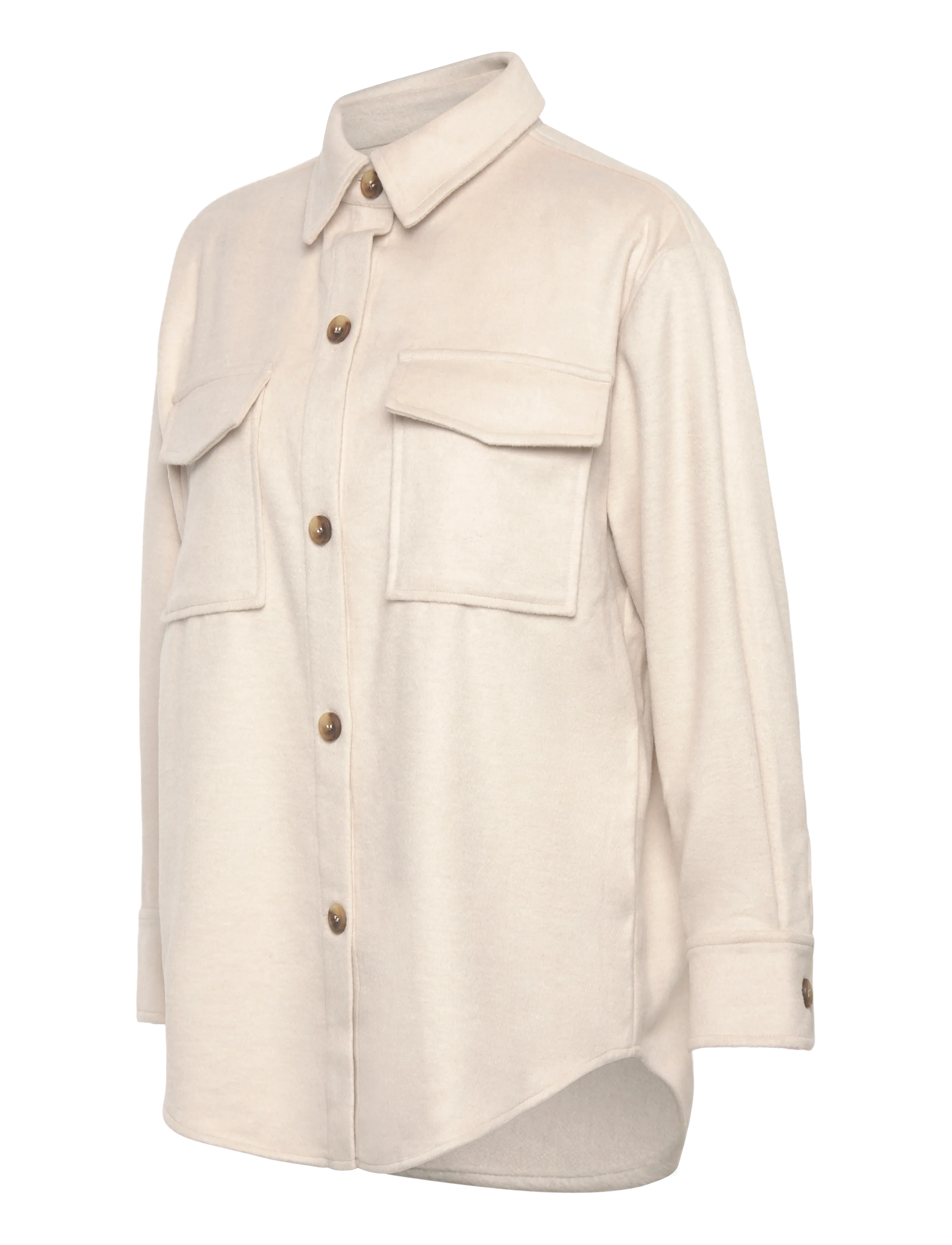 Gant - REL OVER SHIRT - paitatakit - soft oat - 2