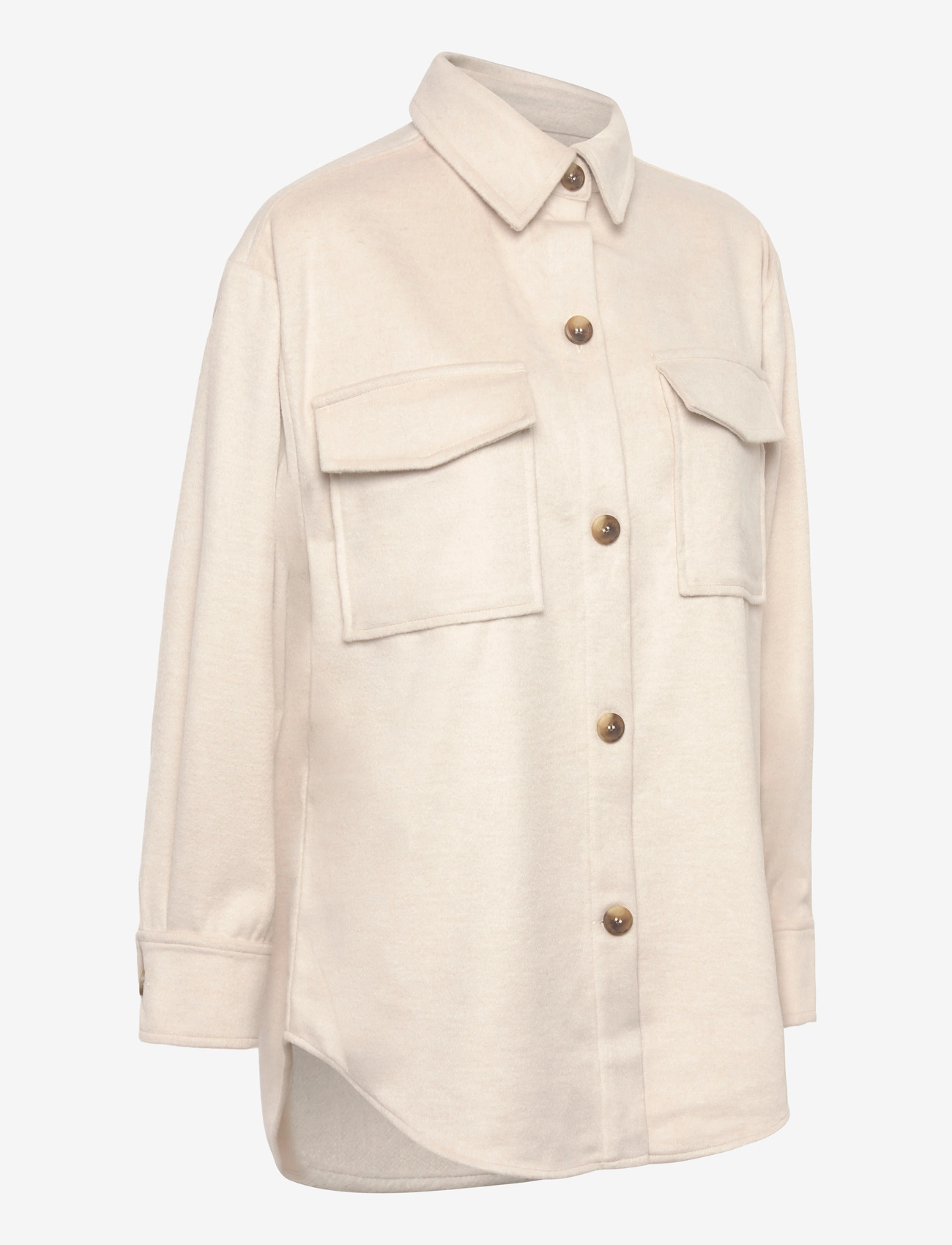 GANT - REL OVER SHIRT - mode trends - soft oat - 3