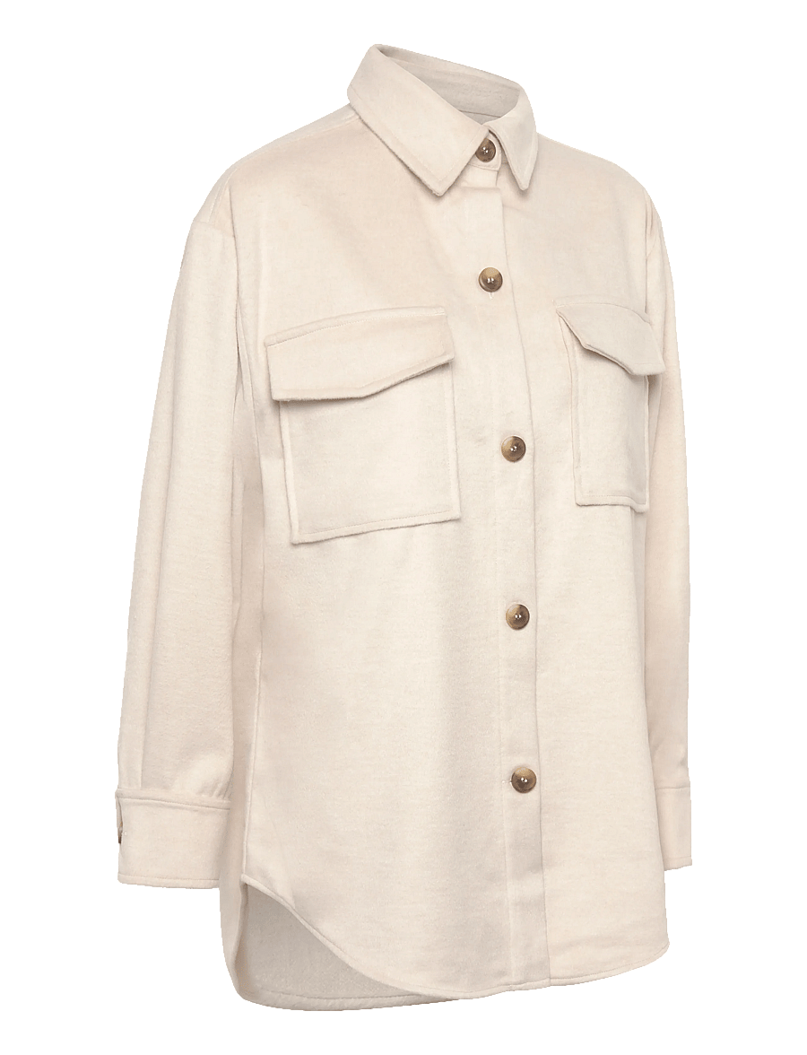 Gant - REL OVER SHIRT - paitatakit - soft oat - 3