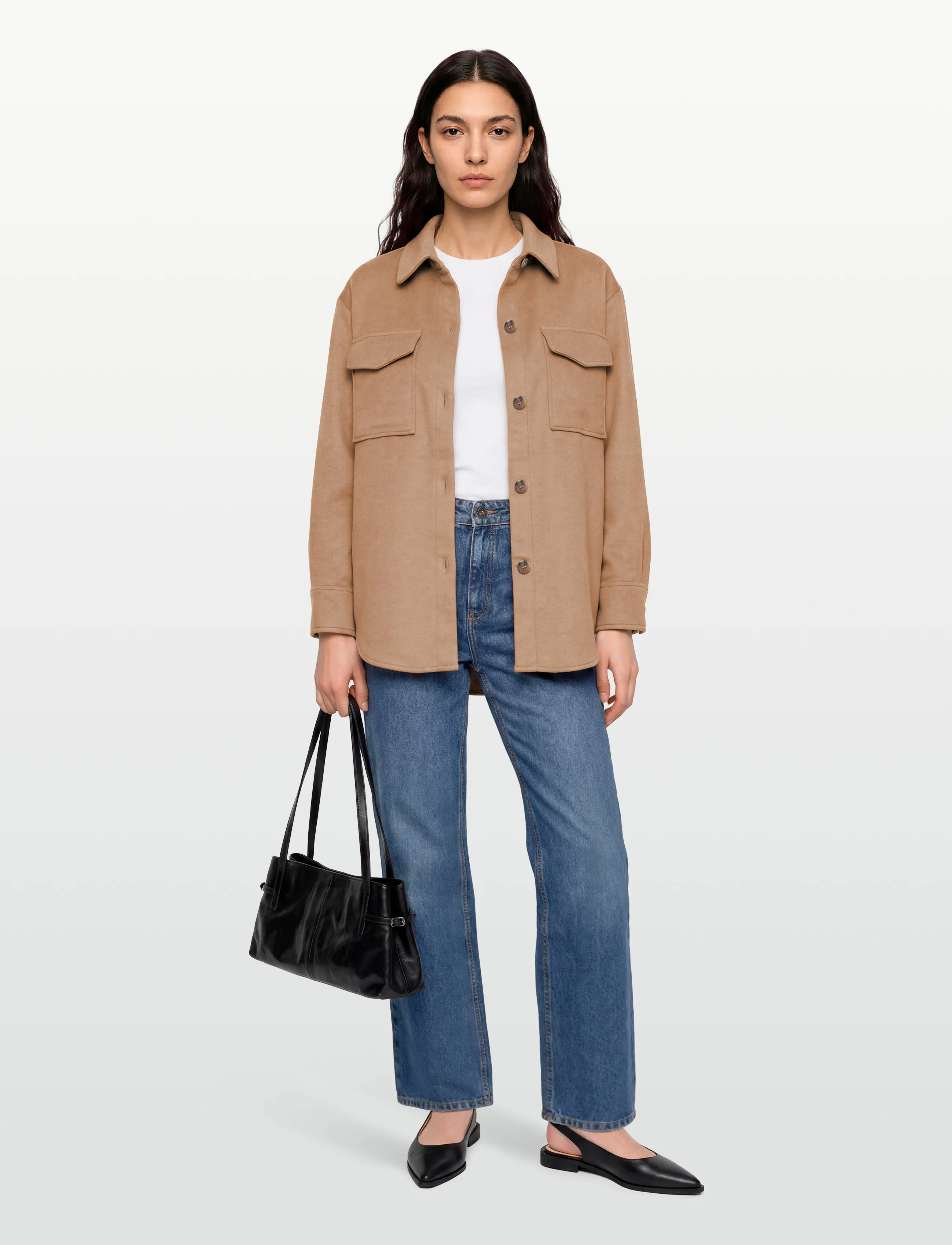 Gant - REL OVER SHIRT - kvinder - warm khaki - 0