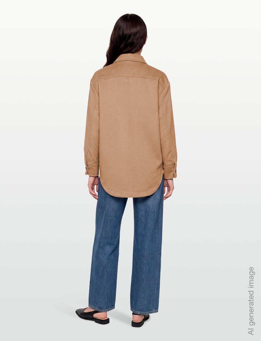 Gant - REL OVER SHIRT - pealissärgid - warm khaki - 4