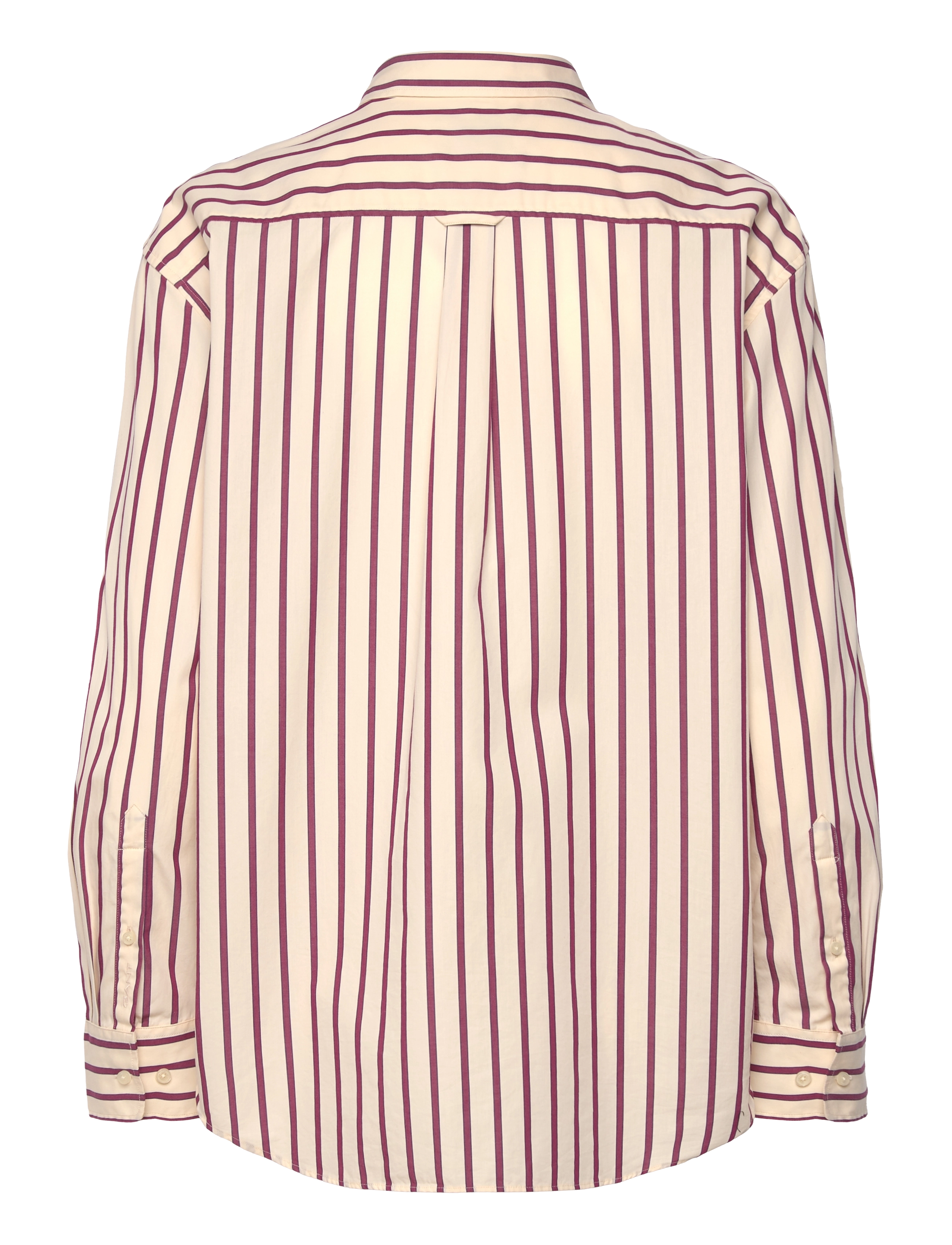 Gant - REL CLASSIC POPLIN STRIPED SHIRT - langärmlige hemden - beautyberry purple - 1