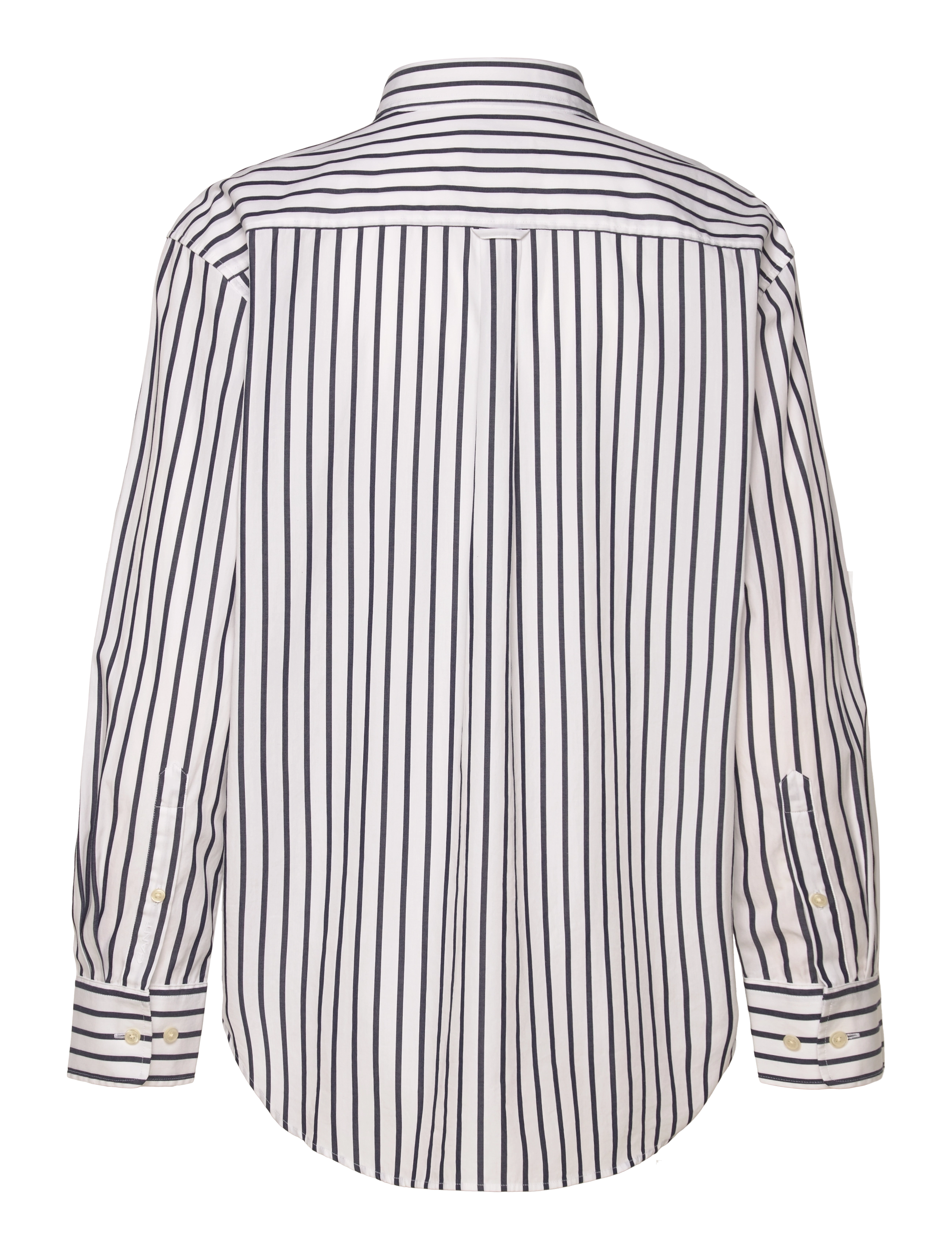 Gant - REL CLASSIC POPLIN STRIPED SHIRT - langærmede skjorter - evening blue - 2