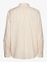 GANT - REL STRIPED POPLIN SHIRT - langærmede skjorter - linen - 1