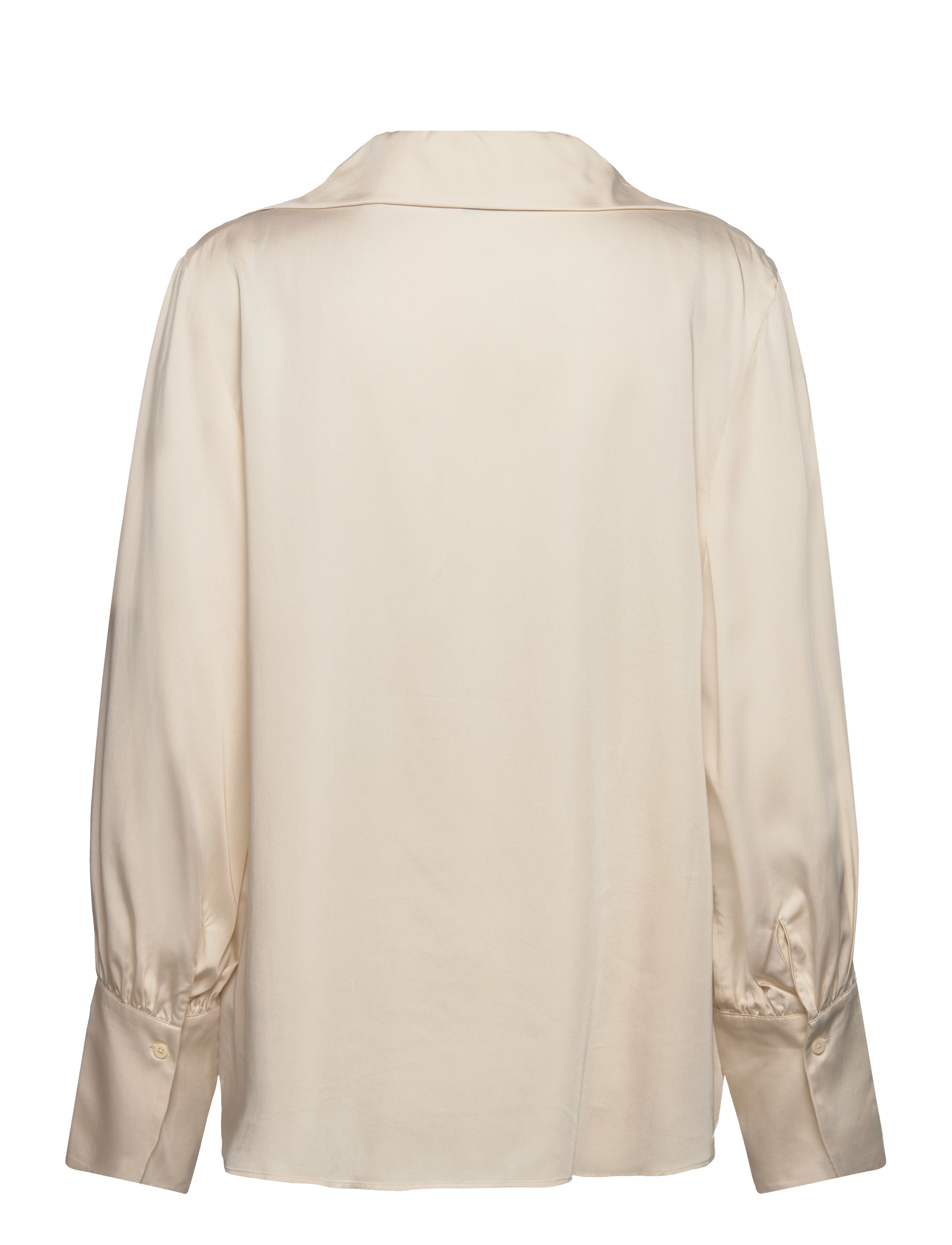 GANT - REG POP OVER HIGH CUFF BLOUSE - linen - 1