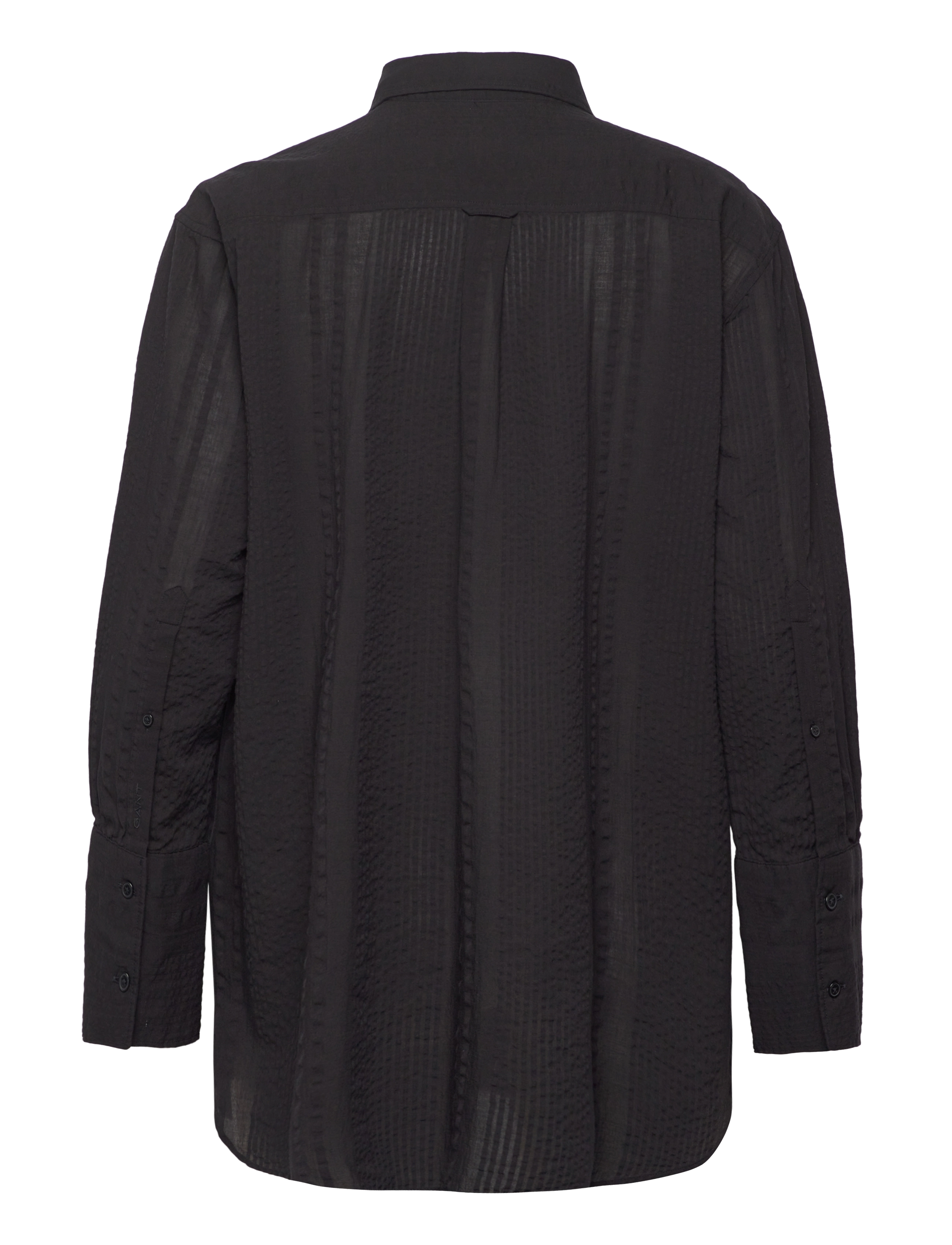 Gant - REL SEERSUCKER STRIPE SHIRT - black - 2