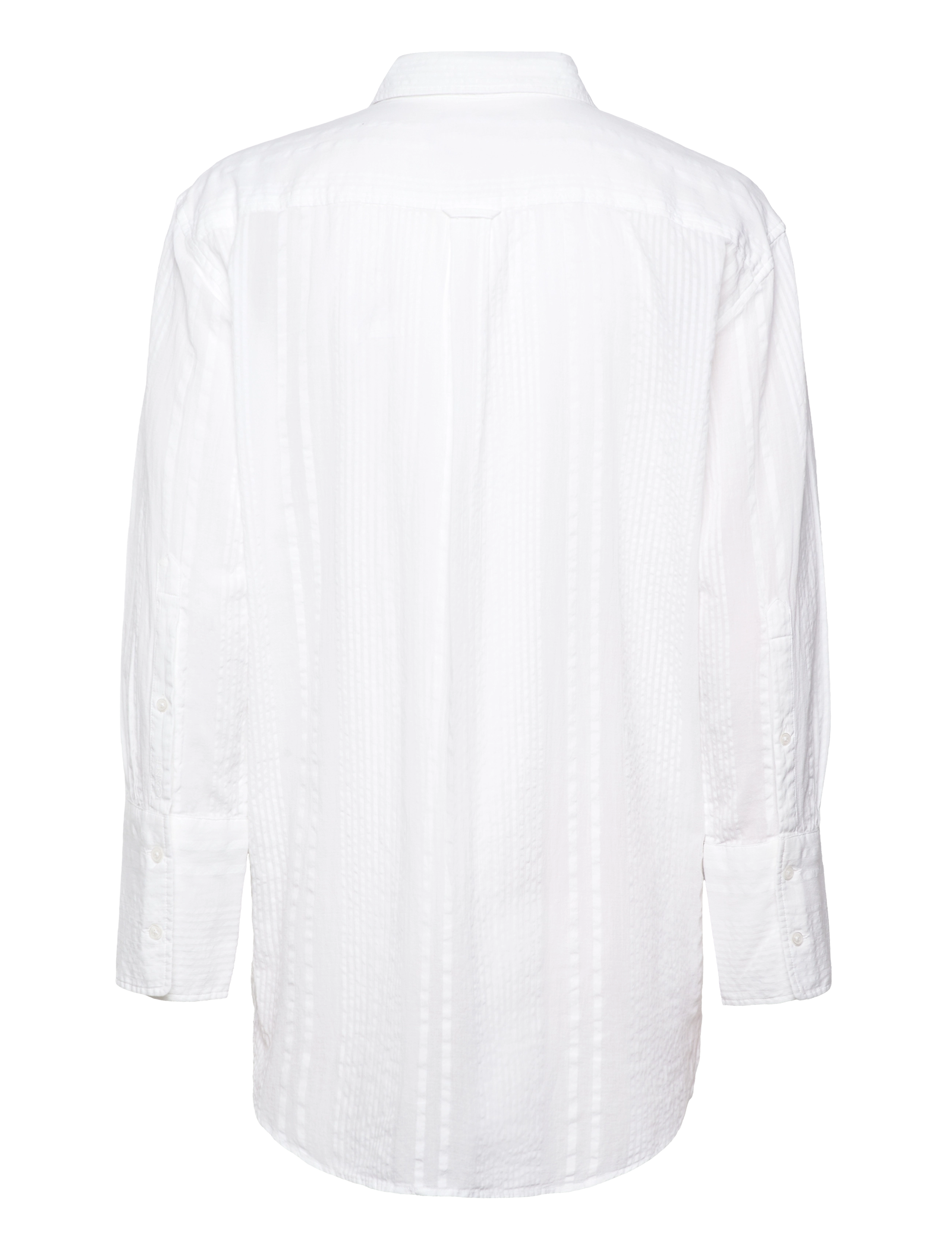 GANT - REL SEERSUCKER STRIPE SHIRT - white - 1