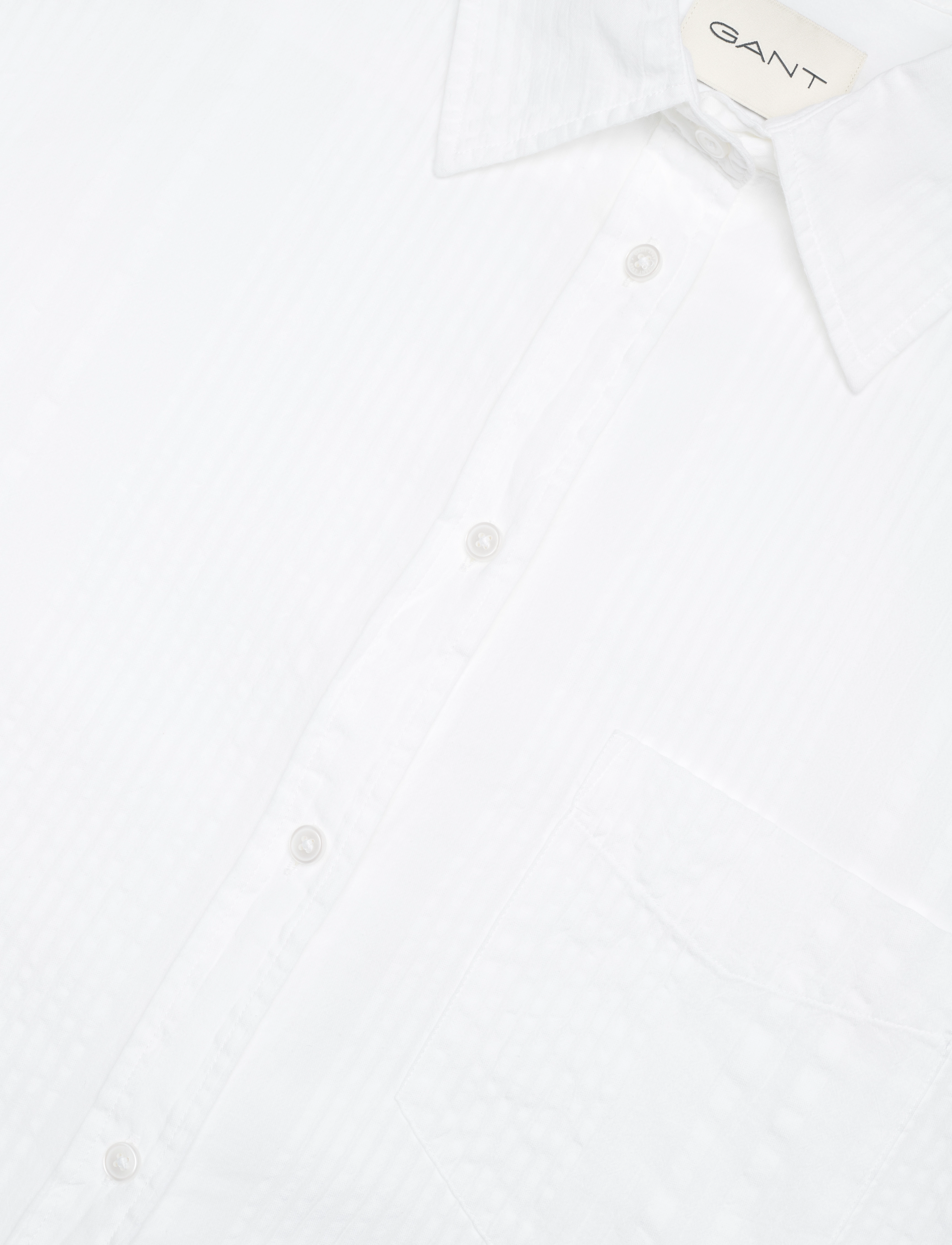 GANT - REL SEERSUCKER STRIPE SHIRT - white - 2