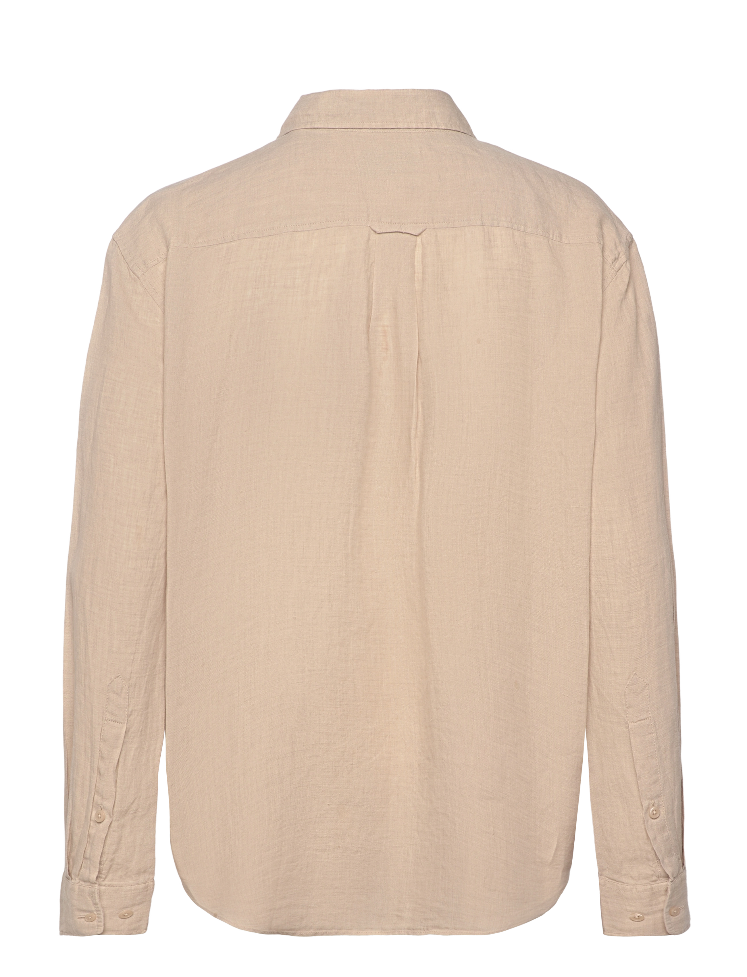 GANT - REL LINEN SHIRT - dry sand - 1