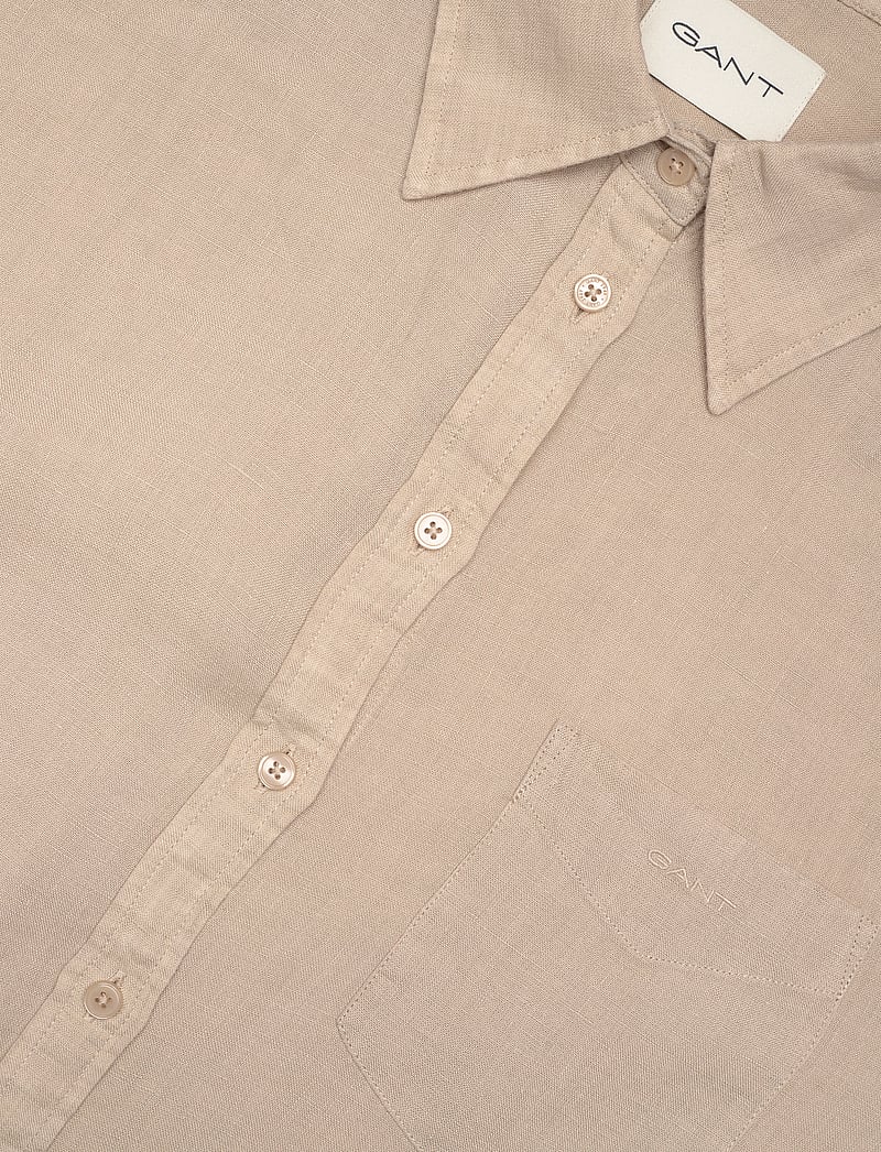 GANT - REL LINEN SHIRT - leinenhemden - dry sand - 2