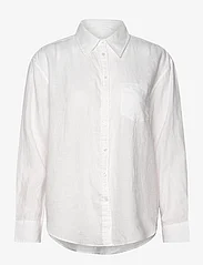 GANT - REL LINEN SHIRT - linen shirts - white - 0