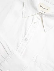 GANT - REL LINEN SHIRT - linen shirts - white - 2