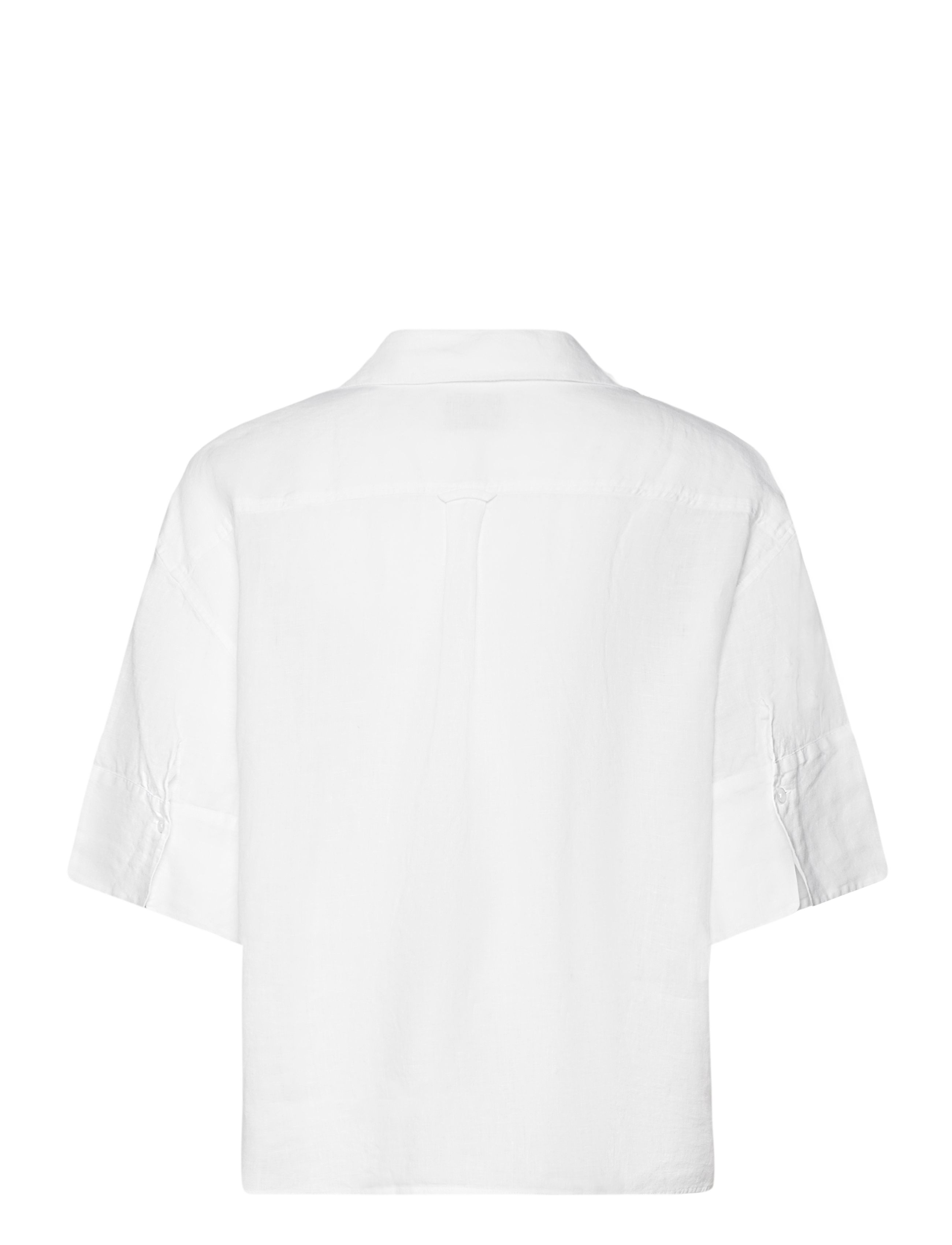 GANT - REL SS LINEN SHIRT - white - 1