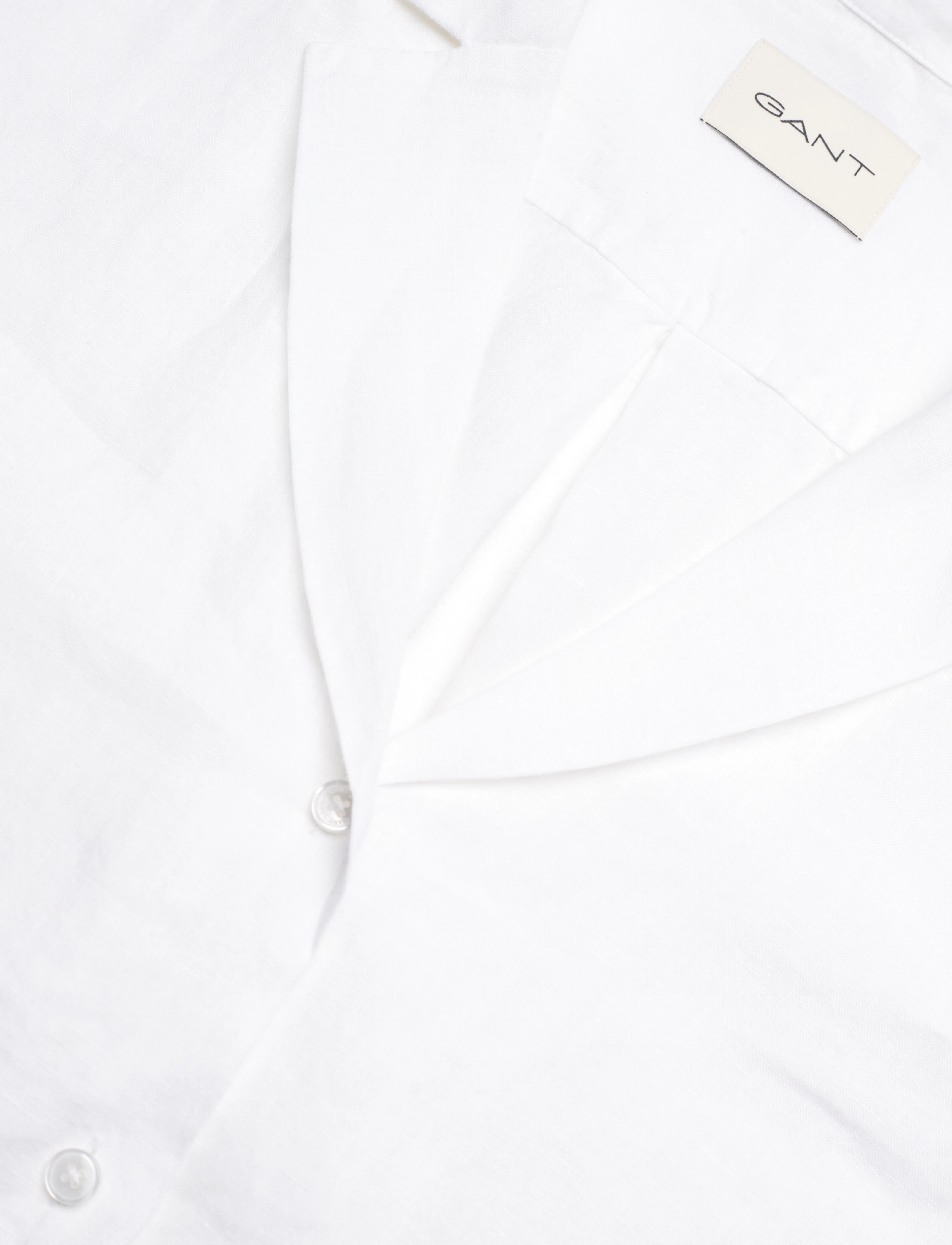 GANT - REL SS LINEN SHIRT - white - 2