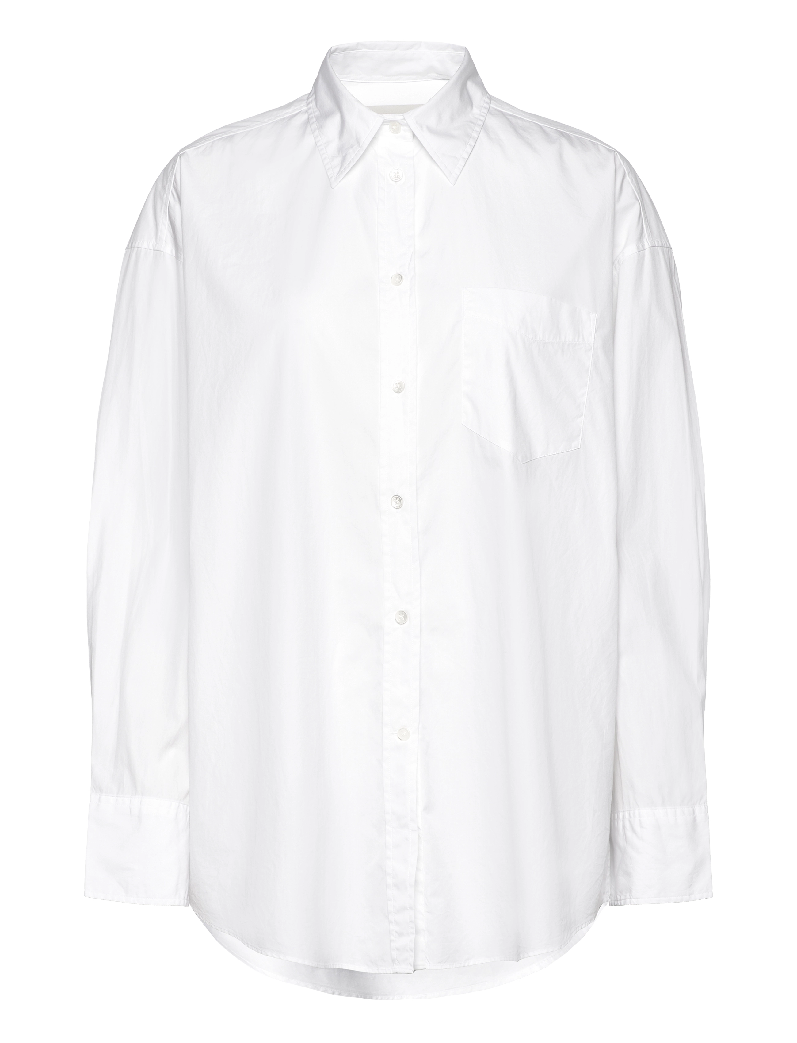 GANT - OS POPLIN SHIRT - white - 1