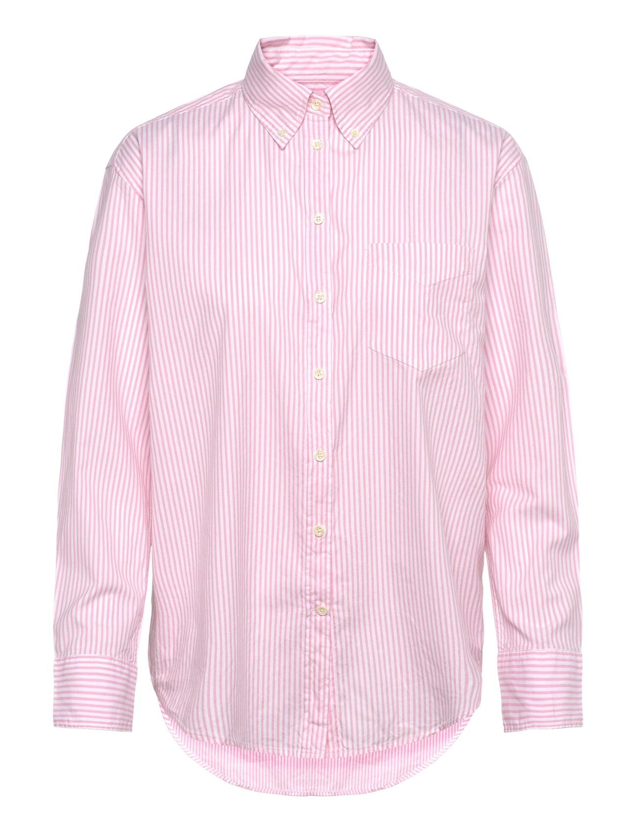 GANT Rel Luxury Oxford Gestreift Bd Shirt Pink - 36 - Damen