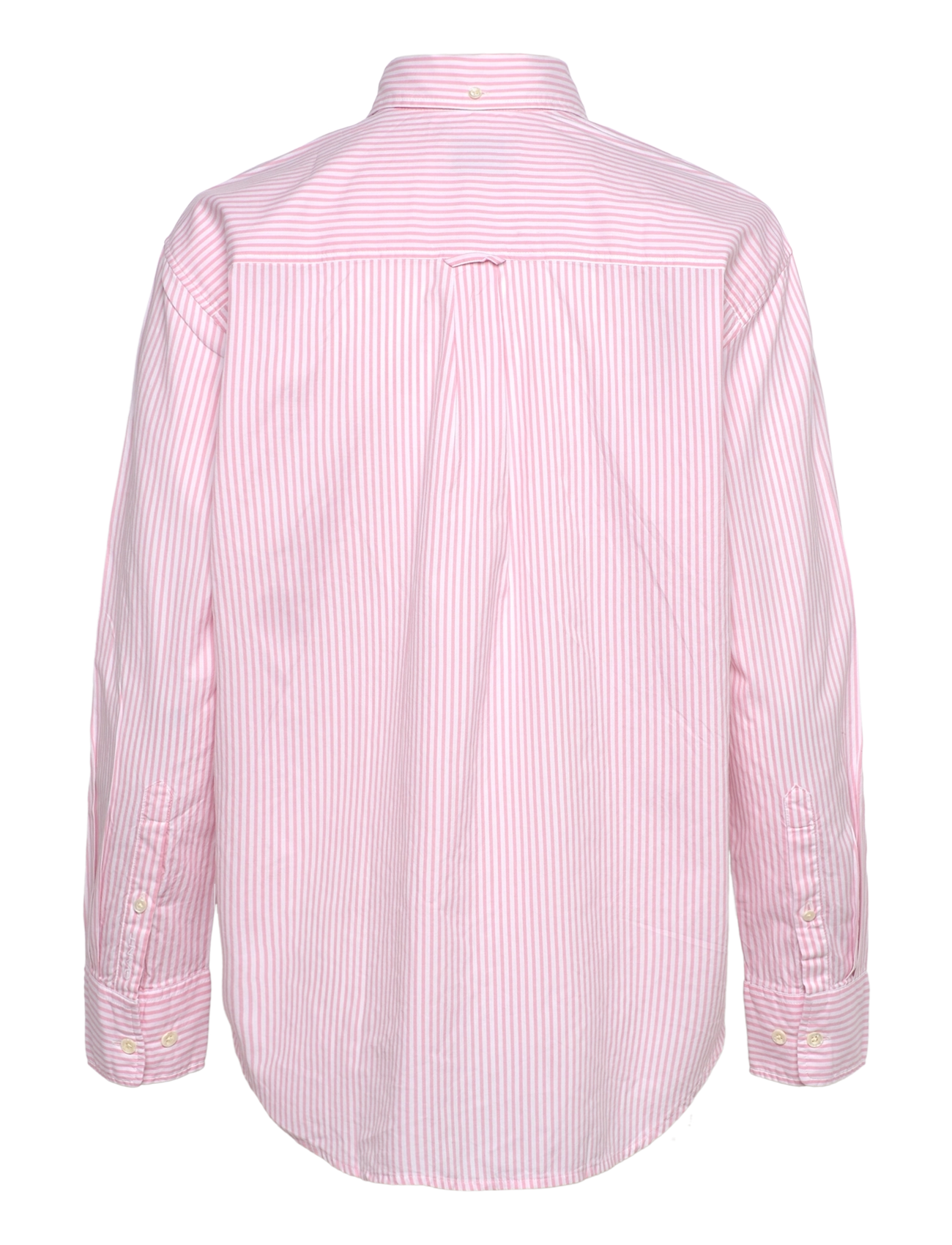 Gant - REL LUXURY OXFORD STRIPED BD SHIRT - langärmlige hemden - geranium pink - 2