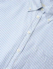 GANT - REL LUXURY OXFORD STRIPE BD SHIRT - långärmade skjortor - muted blue - 2
