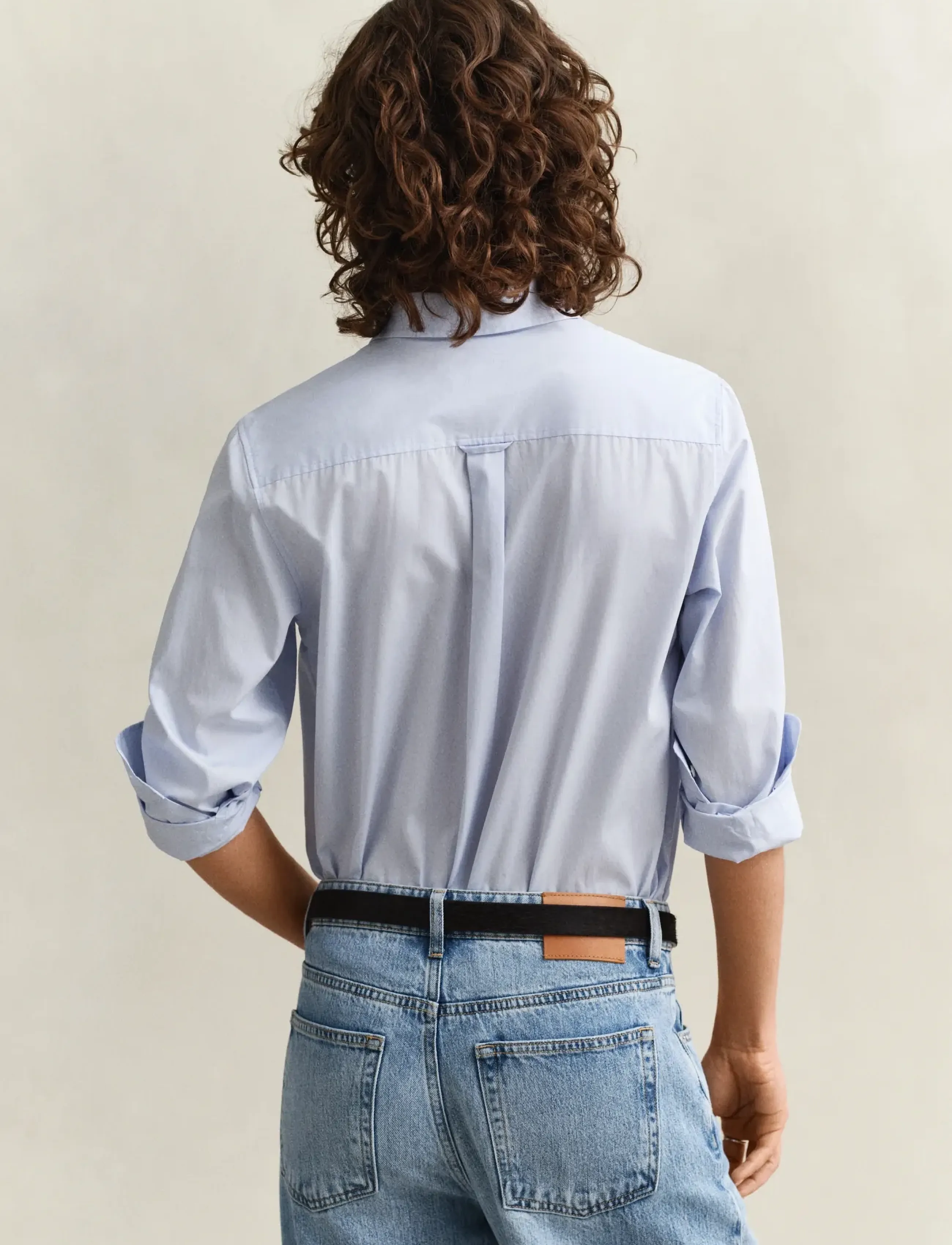 Gant - REG CLASSIC POPLIN SHIRT - långärmade skjortor - light blue - 2