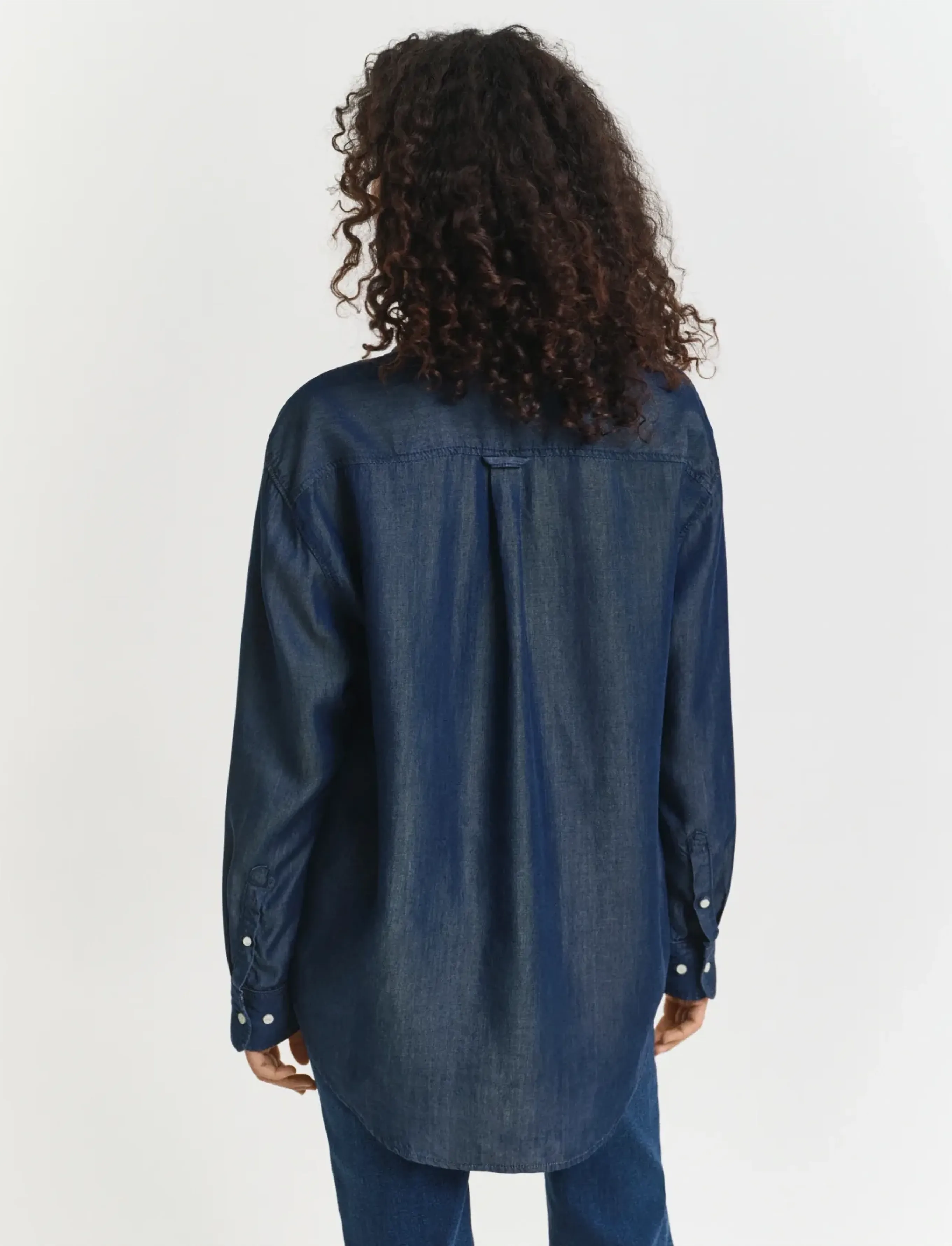 Gant - REL INDIGO SHIRT - jeanshemden - dark blue archive - 2