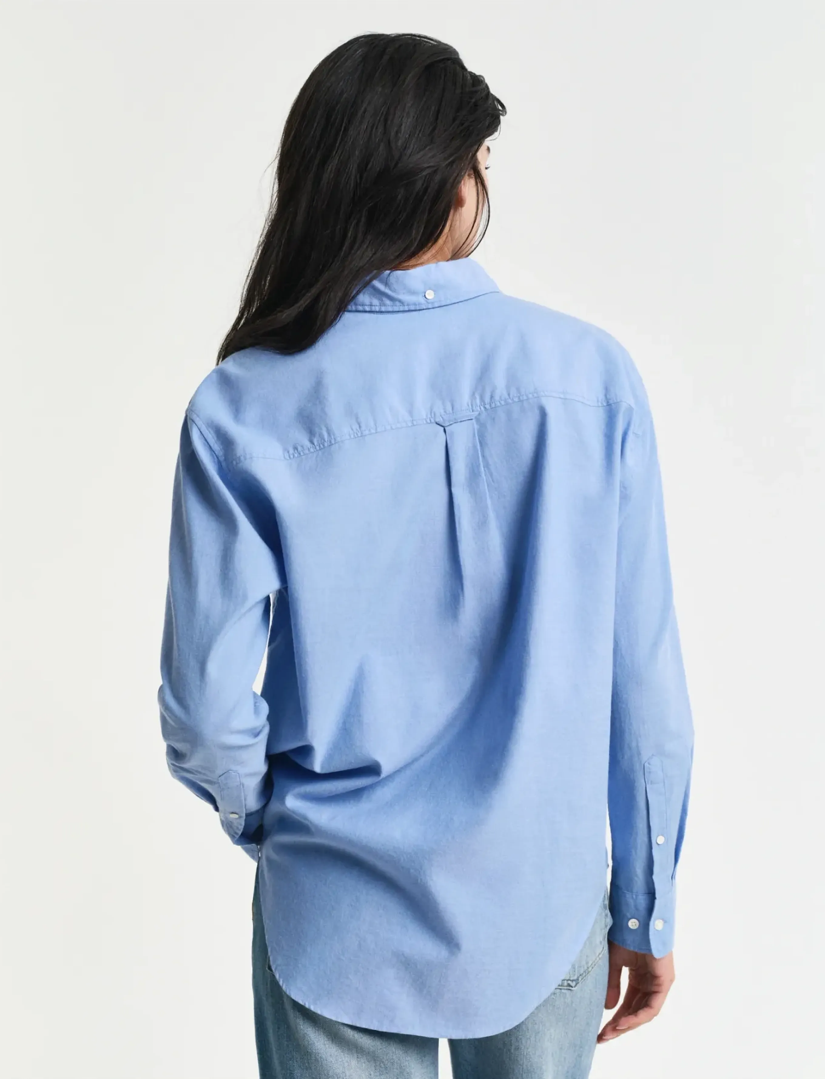 GANT - REL LUXURY OXFORD BD SHIRT - perfect blue - 2