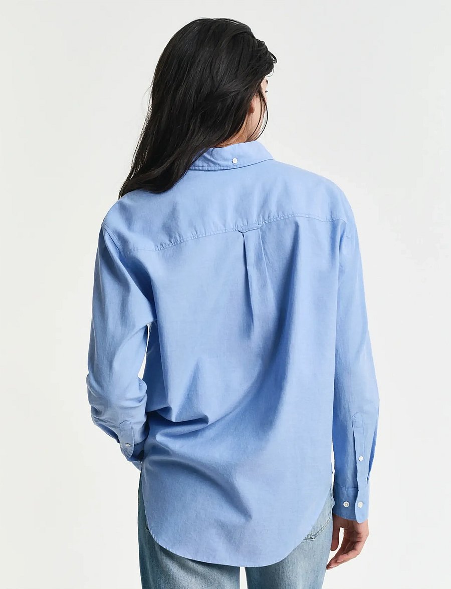 Gant - Relaxed Oxford Shirt - perfect blue - 2