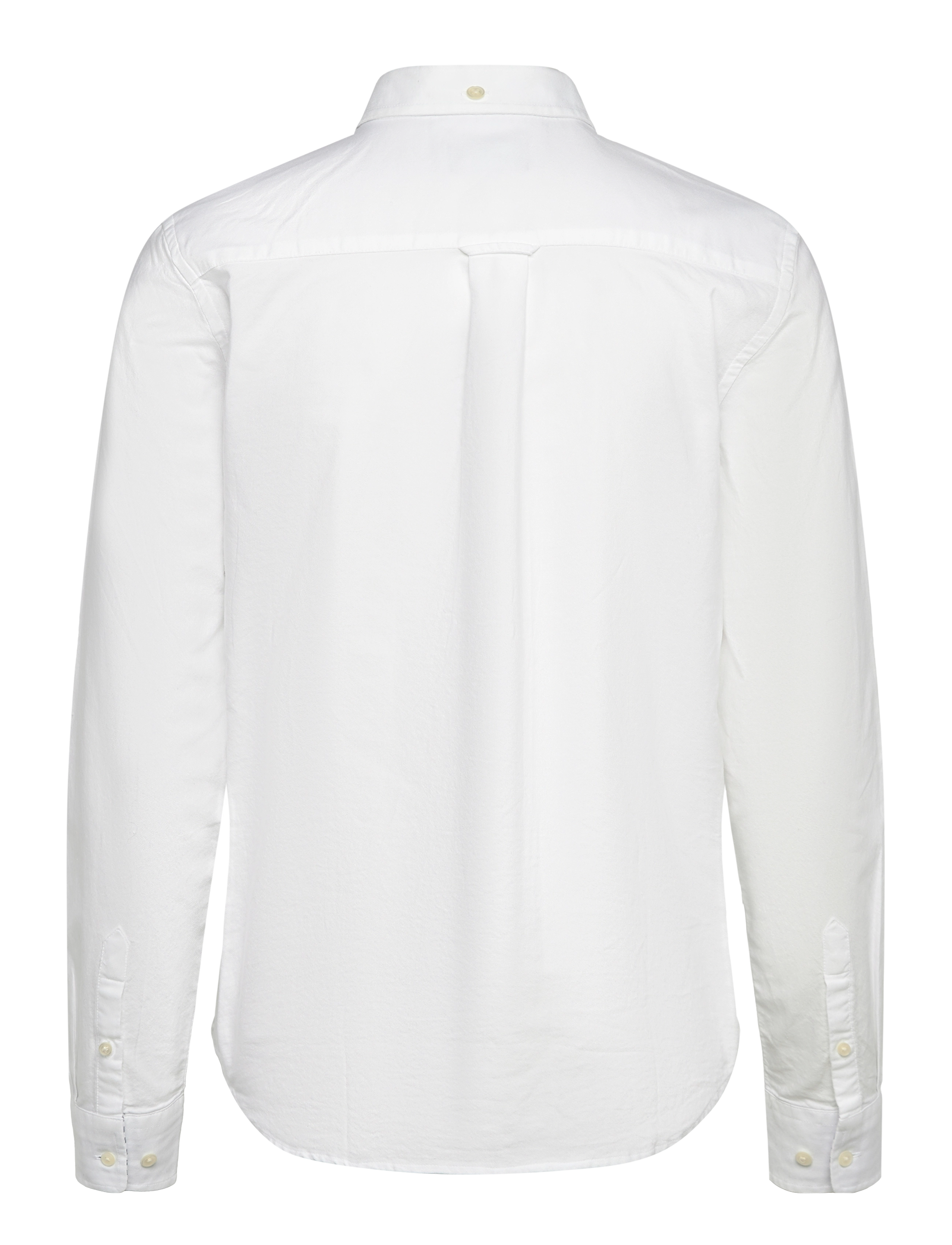 Gant - REG OXFORD SHIRT - langærmede skjorter - white - 1