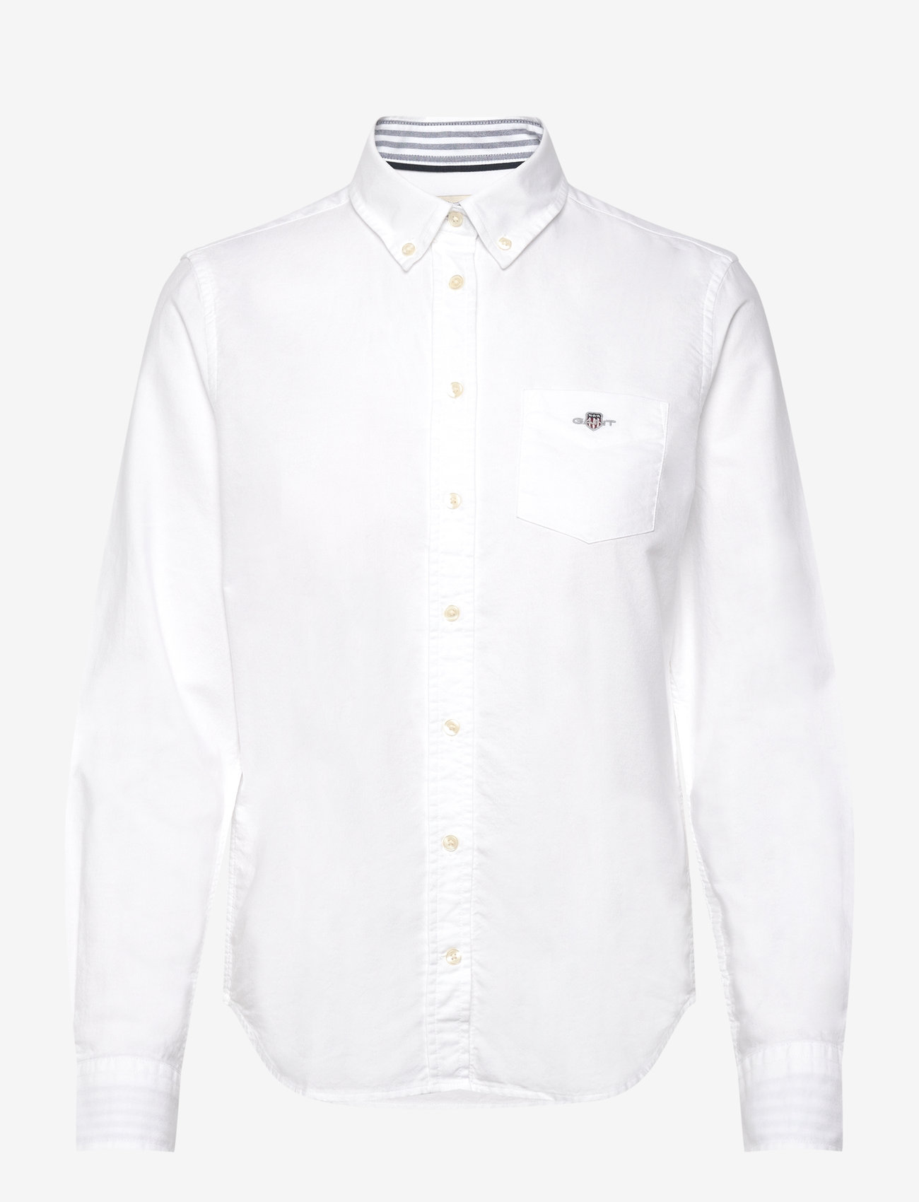 GANT - REG OXFORD SHIRT - white - 1