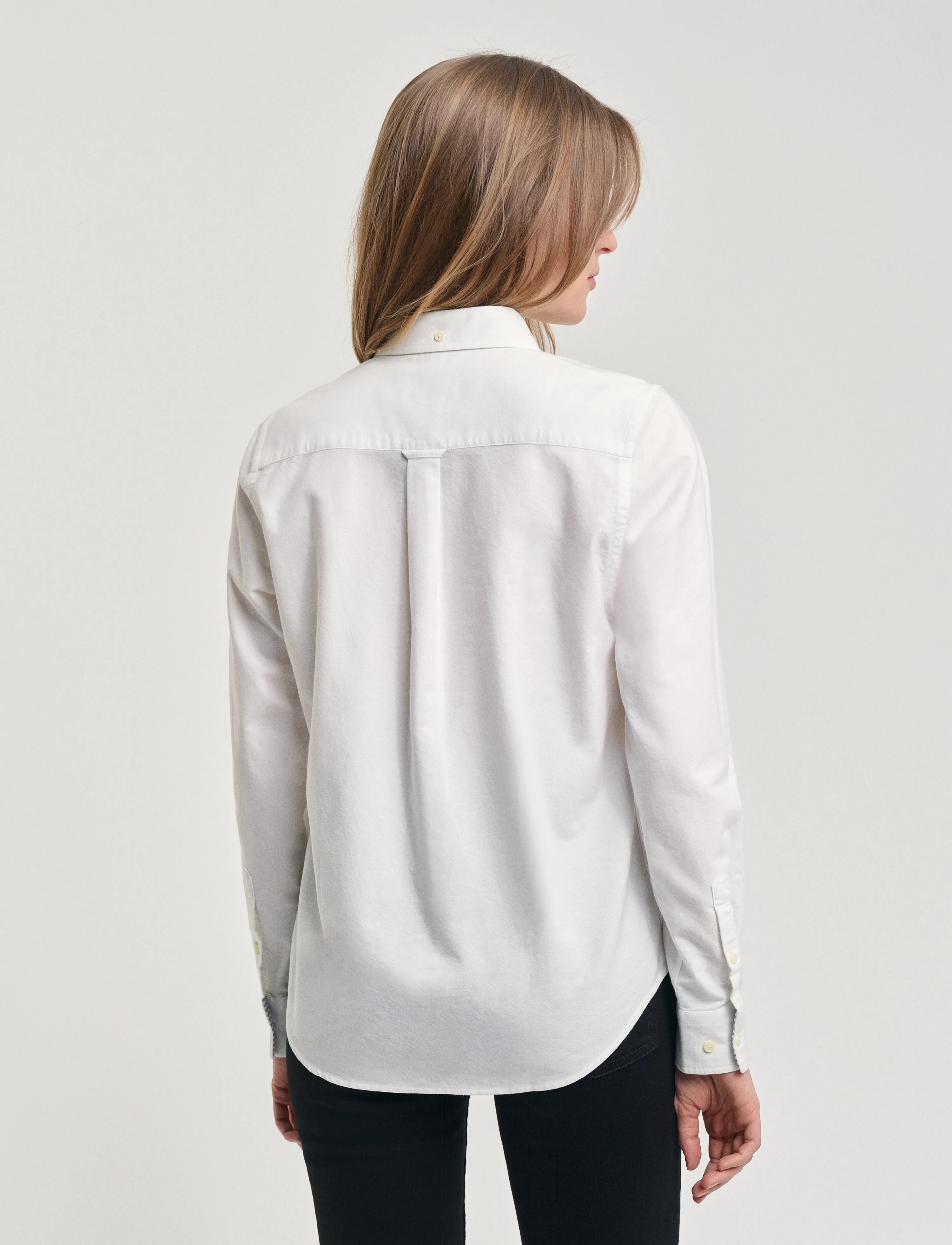 Gant - REG OXFORD SHIRT - white - 3