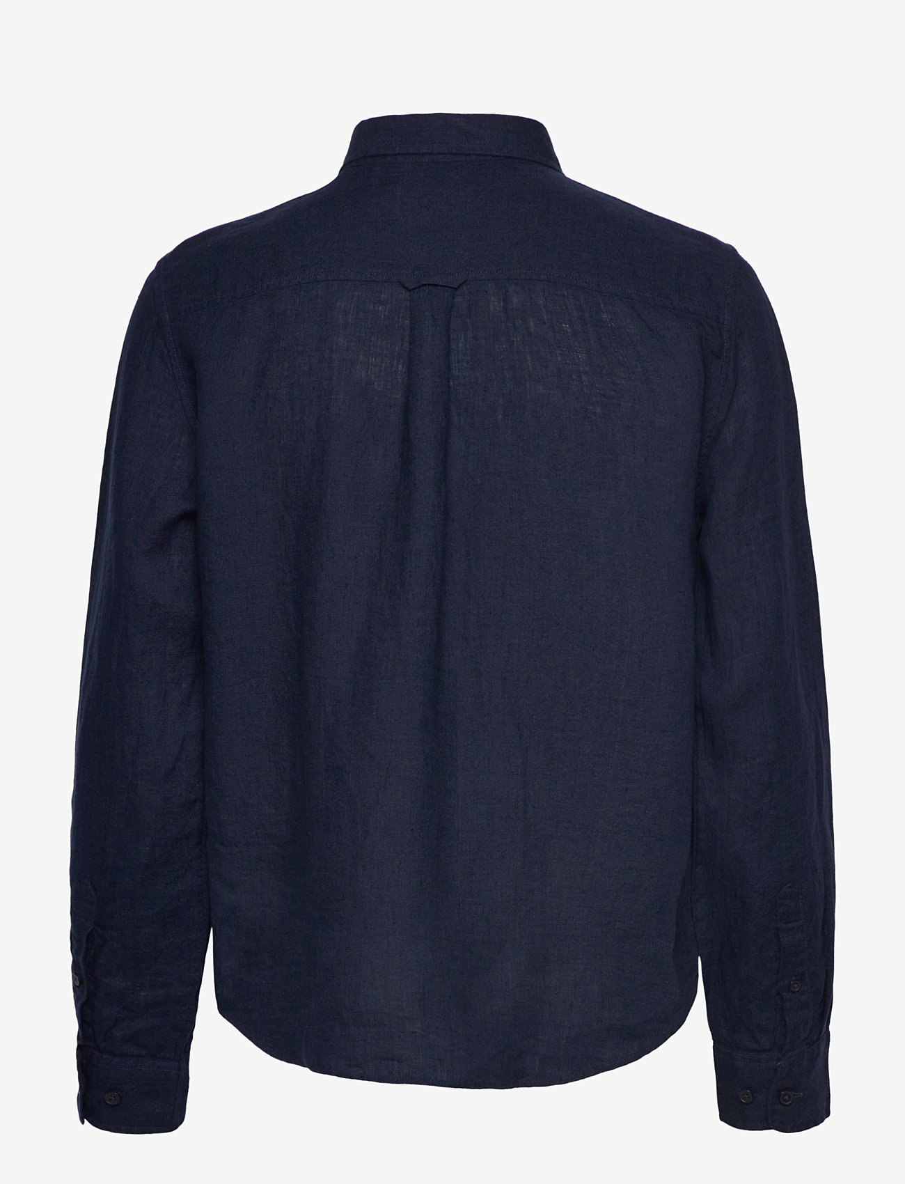 GANT - REG LINEN SHIRT - linen shirts - evening blue - 2
