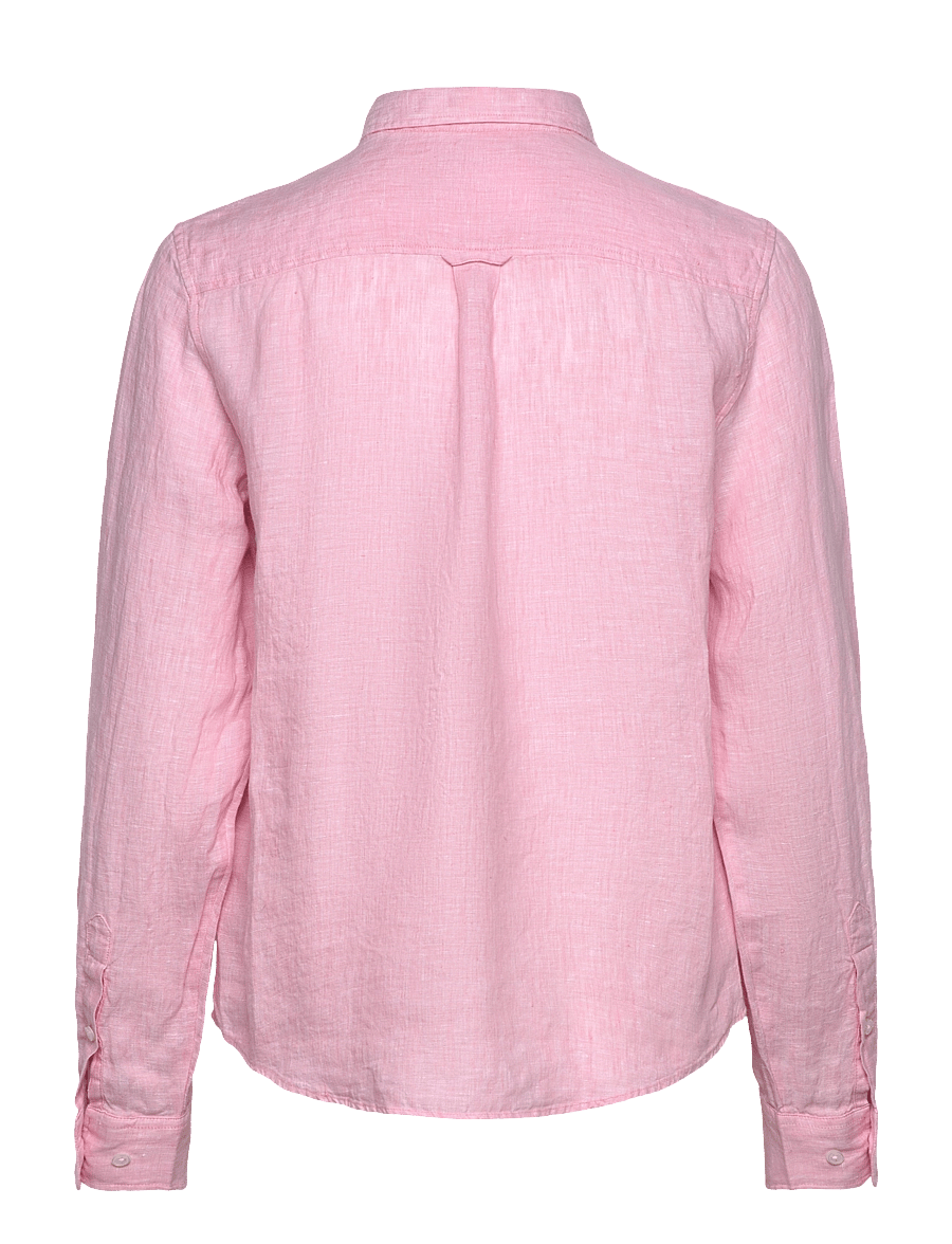 Gant - REG LINEN SHIRT - linased särgid - geranium pink - 1