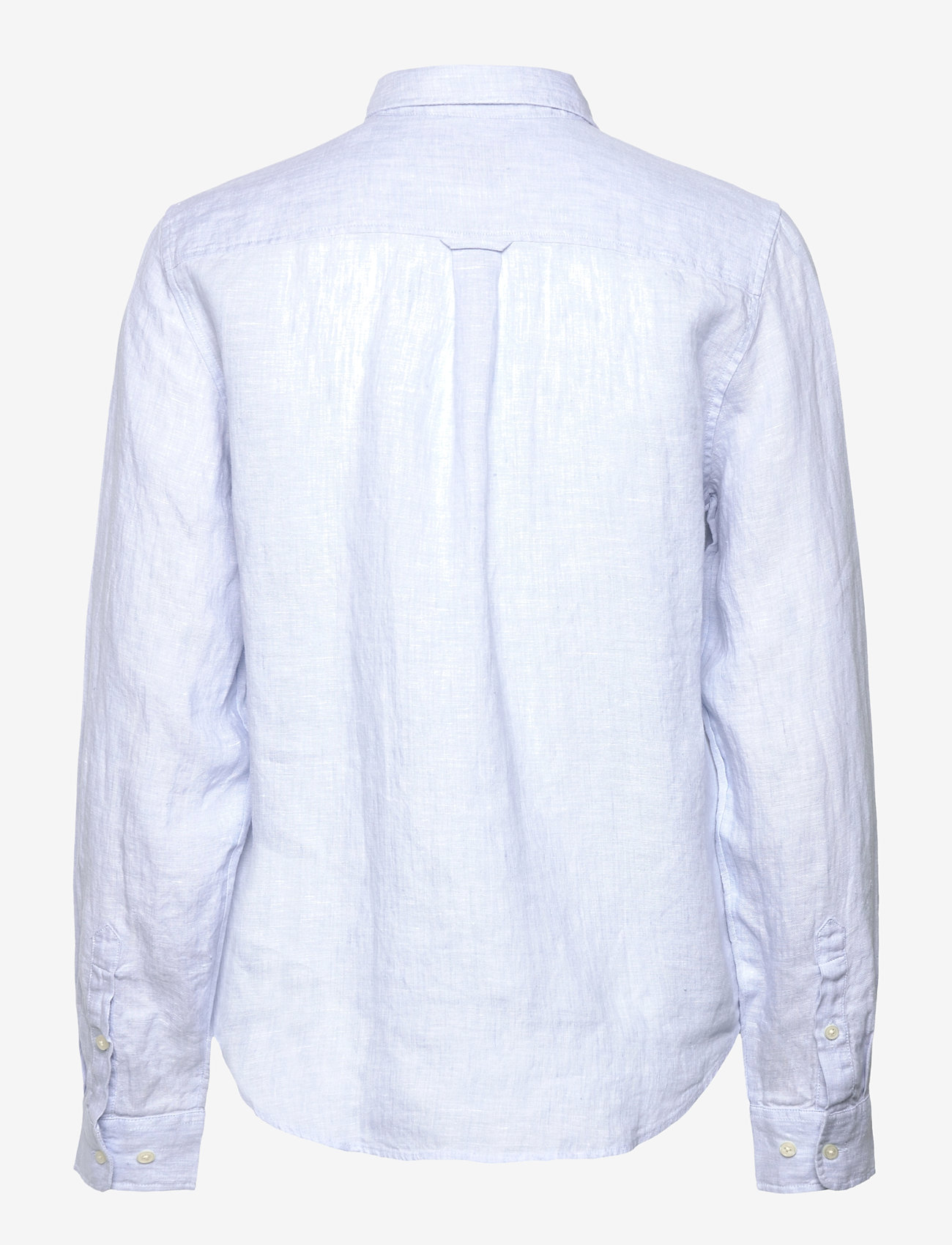GANT - REG LINEN SHIRT - linneskjortor - light blue - 1