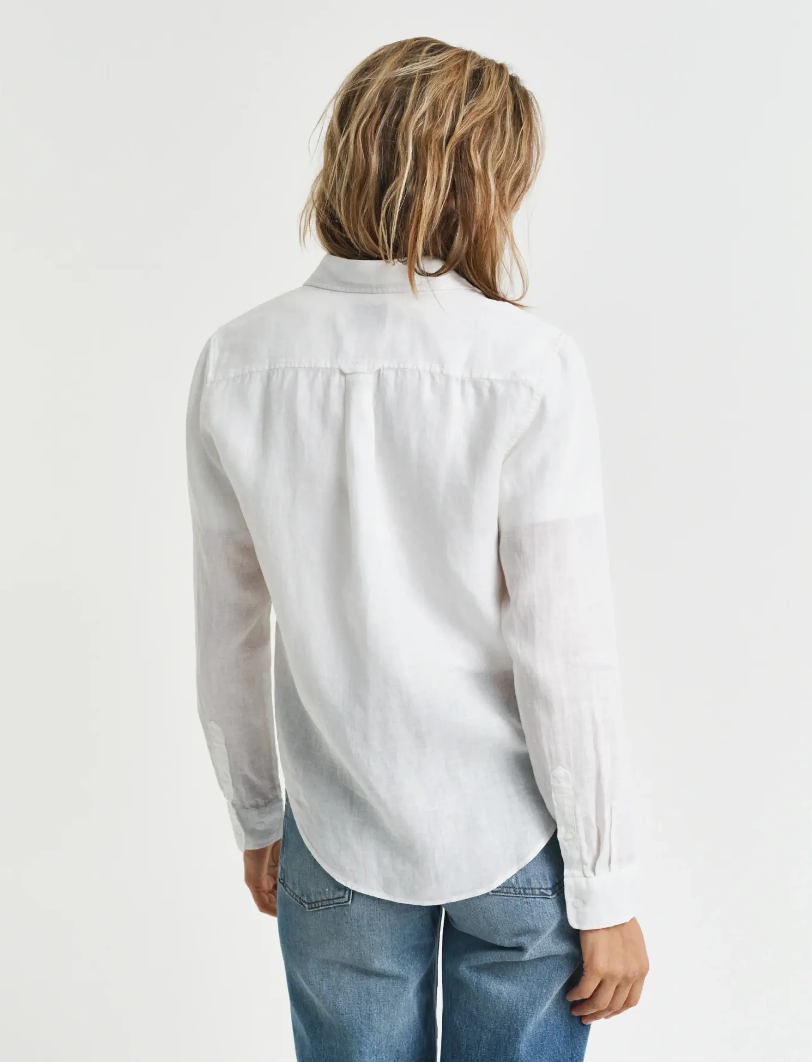 Gant - REG LINEN SHIRT - chemises de lin - white - 3