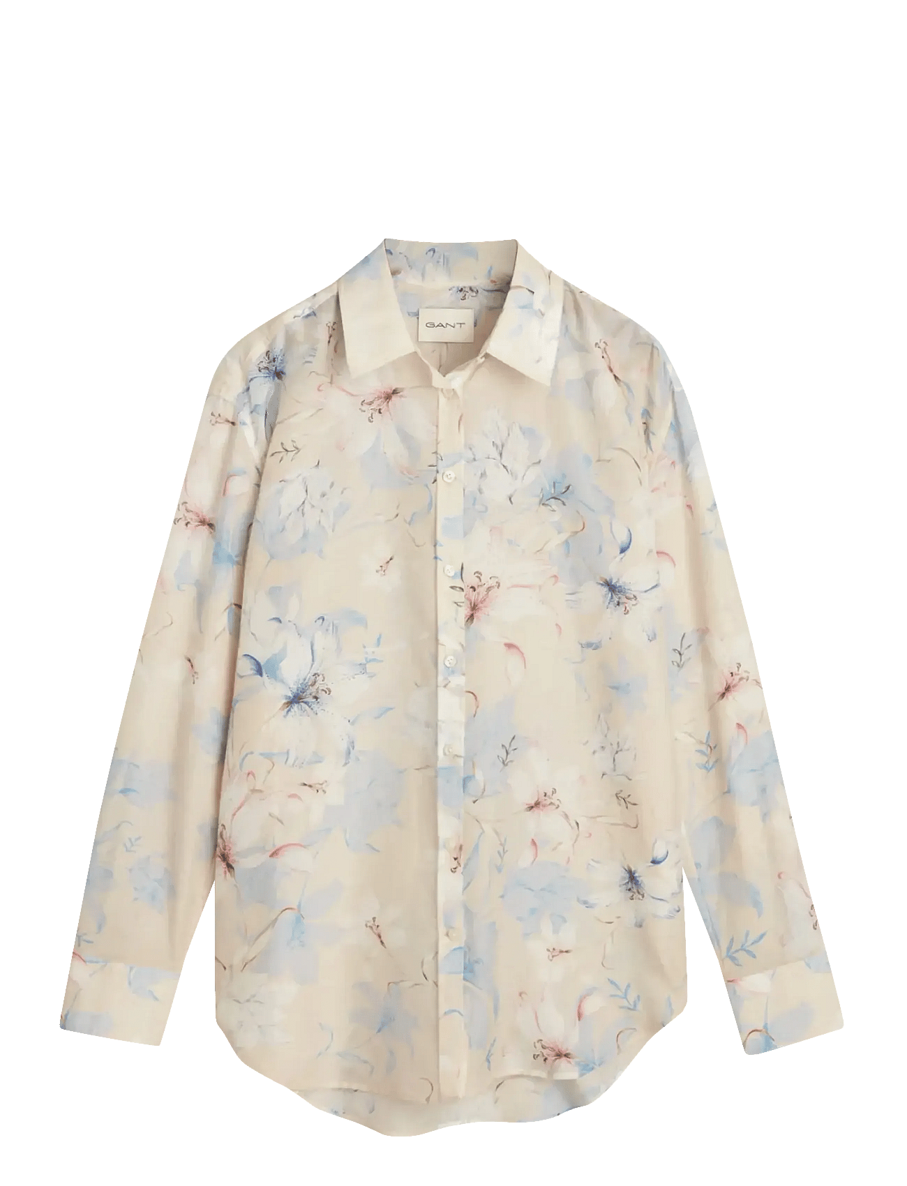 Gant | Rel Floral Print Cot Silk Shirt | 38