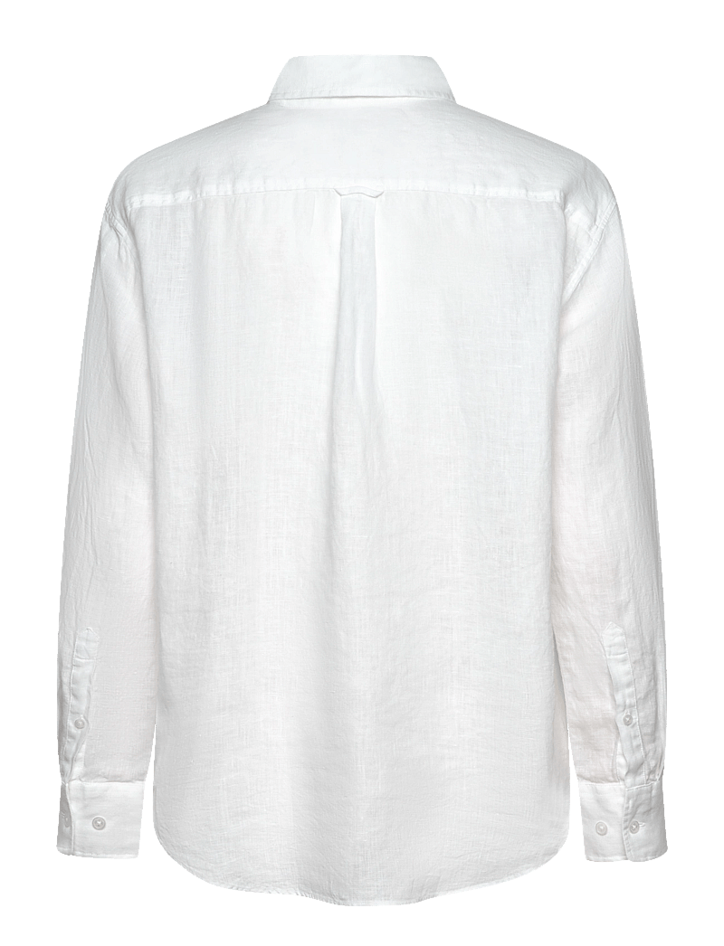 GANT - REL LINEN SHIRT - leinenhemden - white - 1