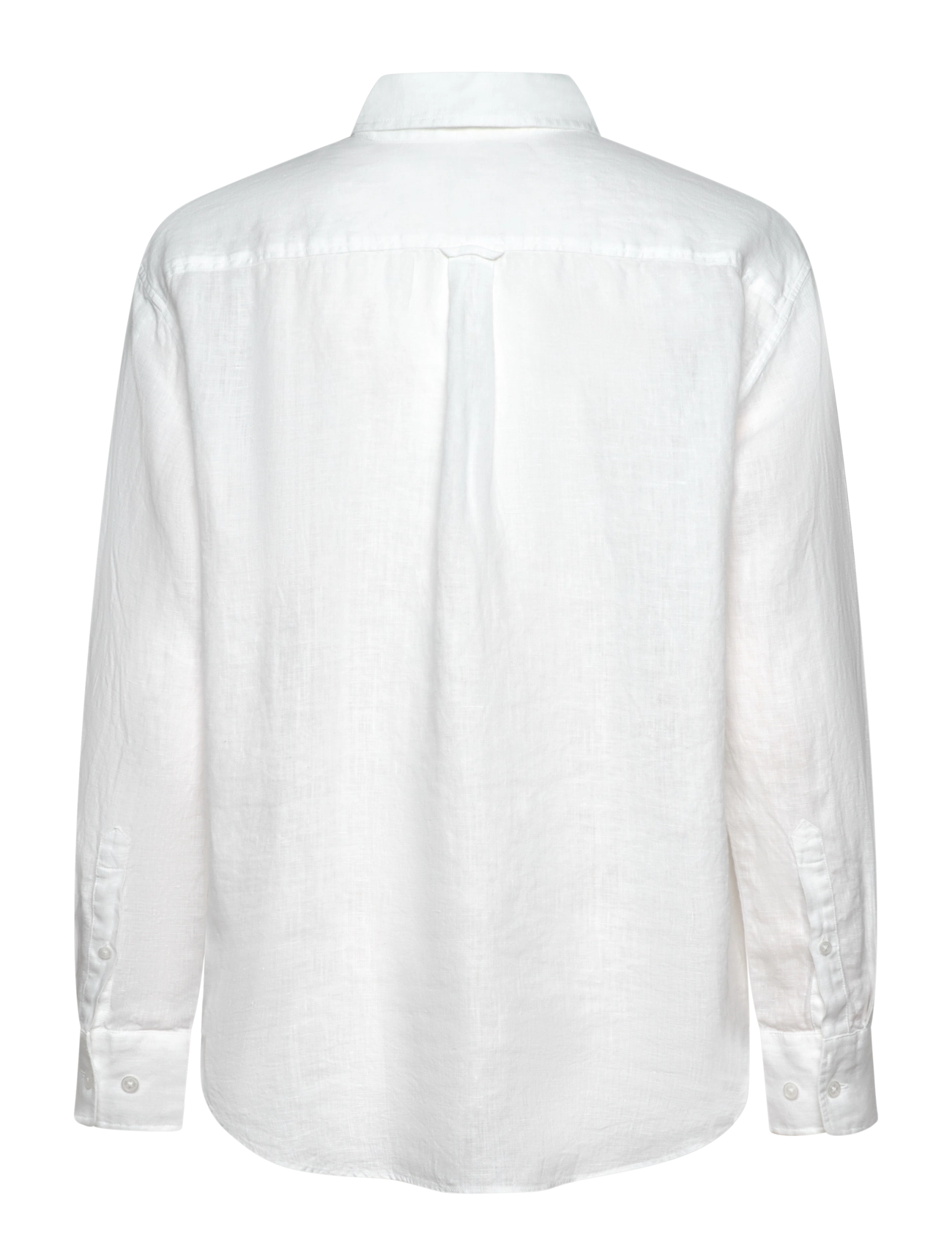 Gant - REL LINEN SHIRT - lininiai marškiniai - white - 2