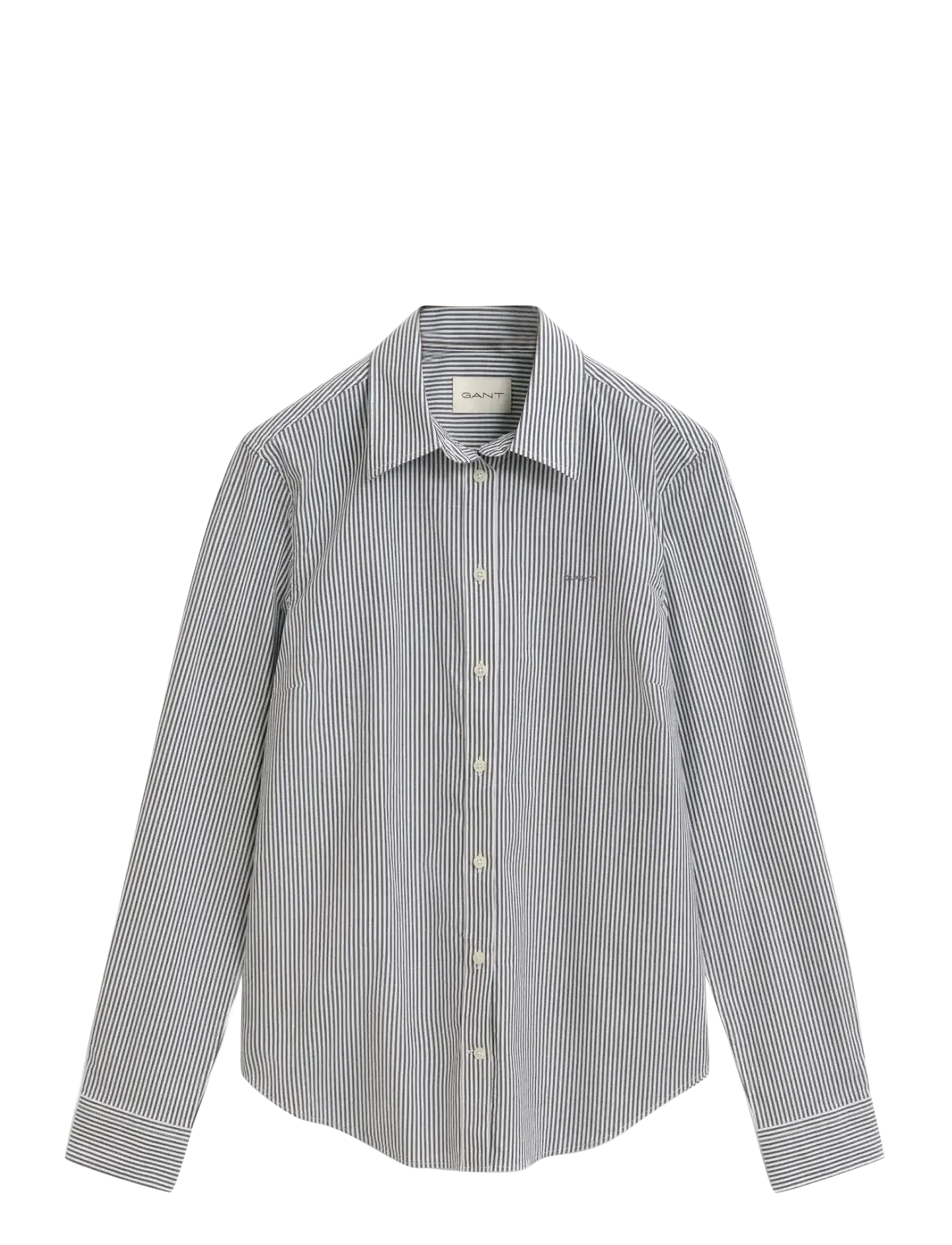 Gant SLIM STRIPED POPLIN SHIRT - Transitional Layering - EVENING BLUE / blue